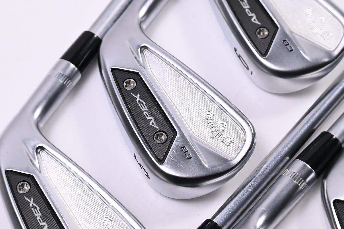 Callaway Apex CB 24 Irons / 4-PW / Stiff Flex Project X IO 110 Shafts