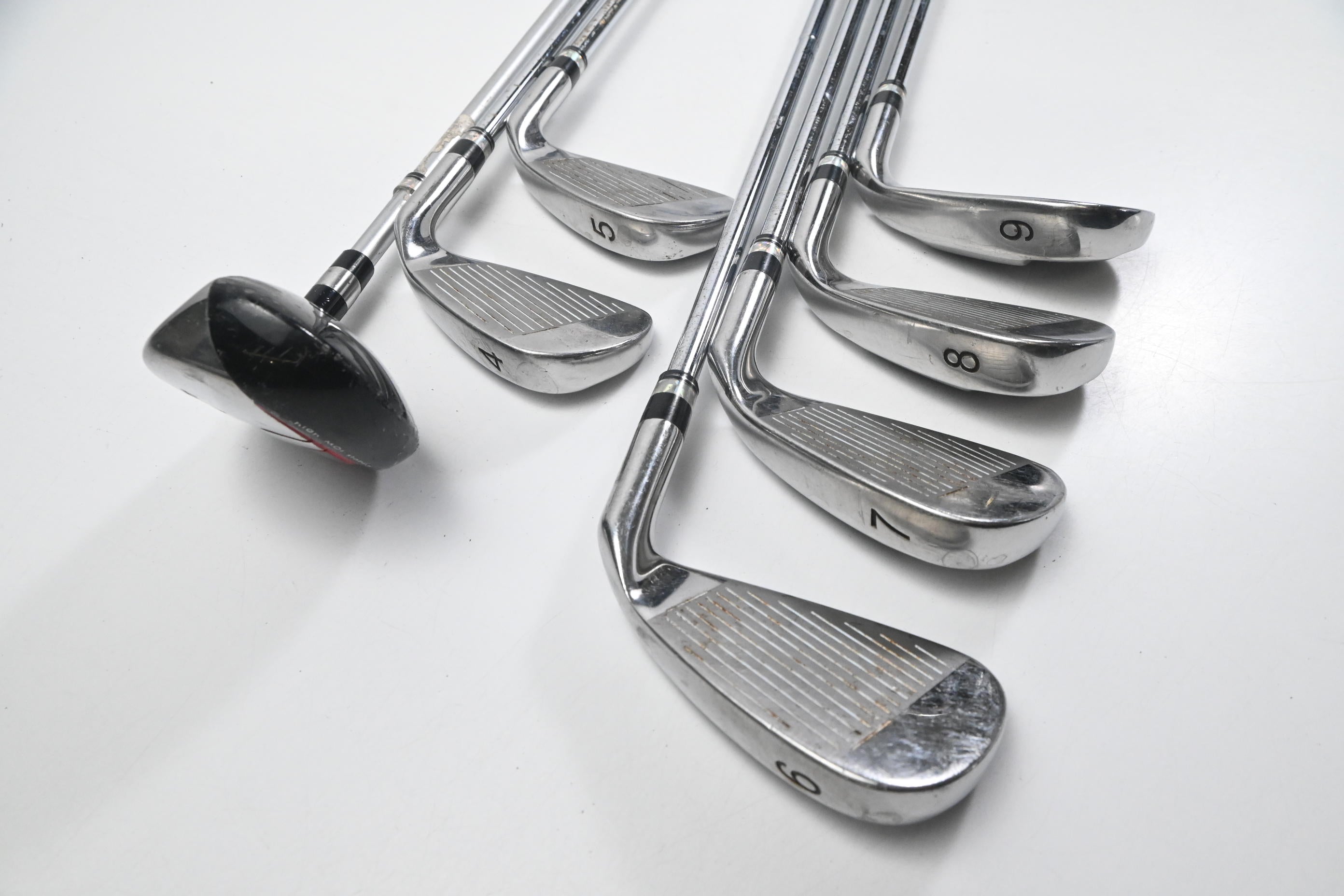 Left Hand Wilson Ultra Irons / 4H+4-9i / Regular Flex Wilson Shafts