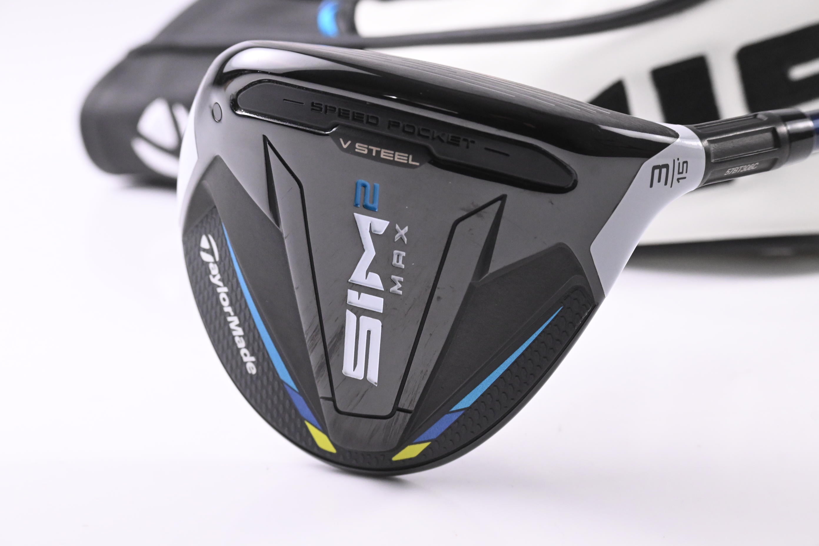Taylormade SIM2 Max #3 Wood / 15 Degree / Regular Flex Fujikura Ventus Blue 5