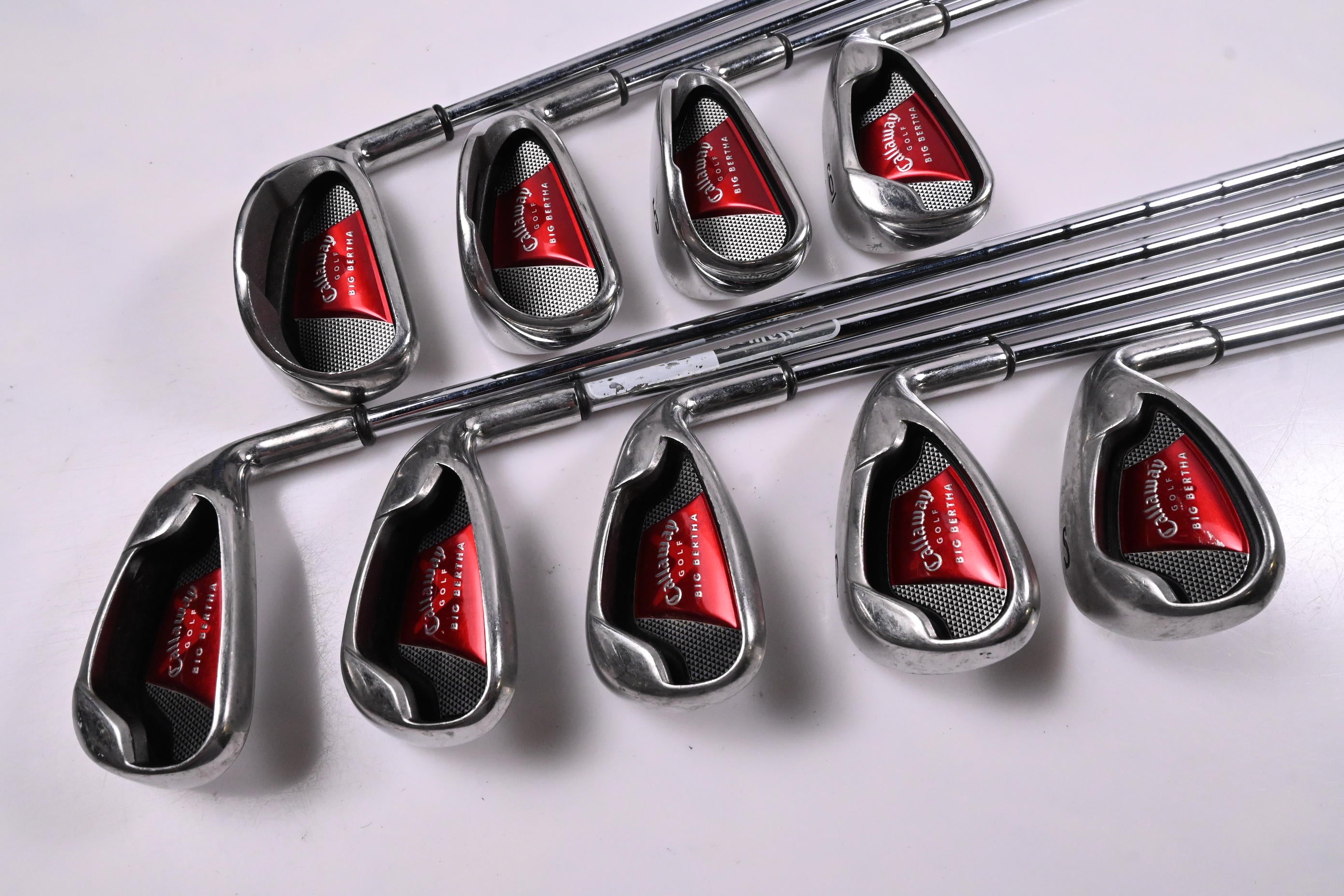Callaway Big Bertha 2008 Irons / 3-PW+SW / UniFlex Callaway Shafts