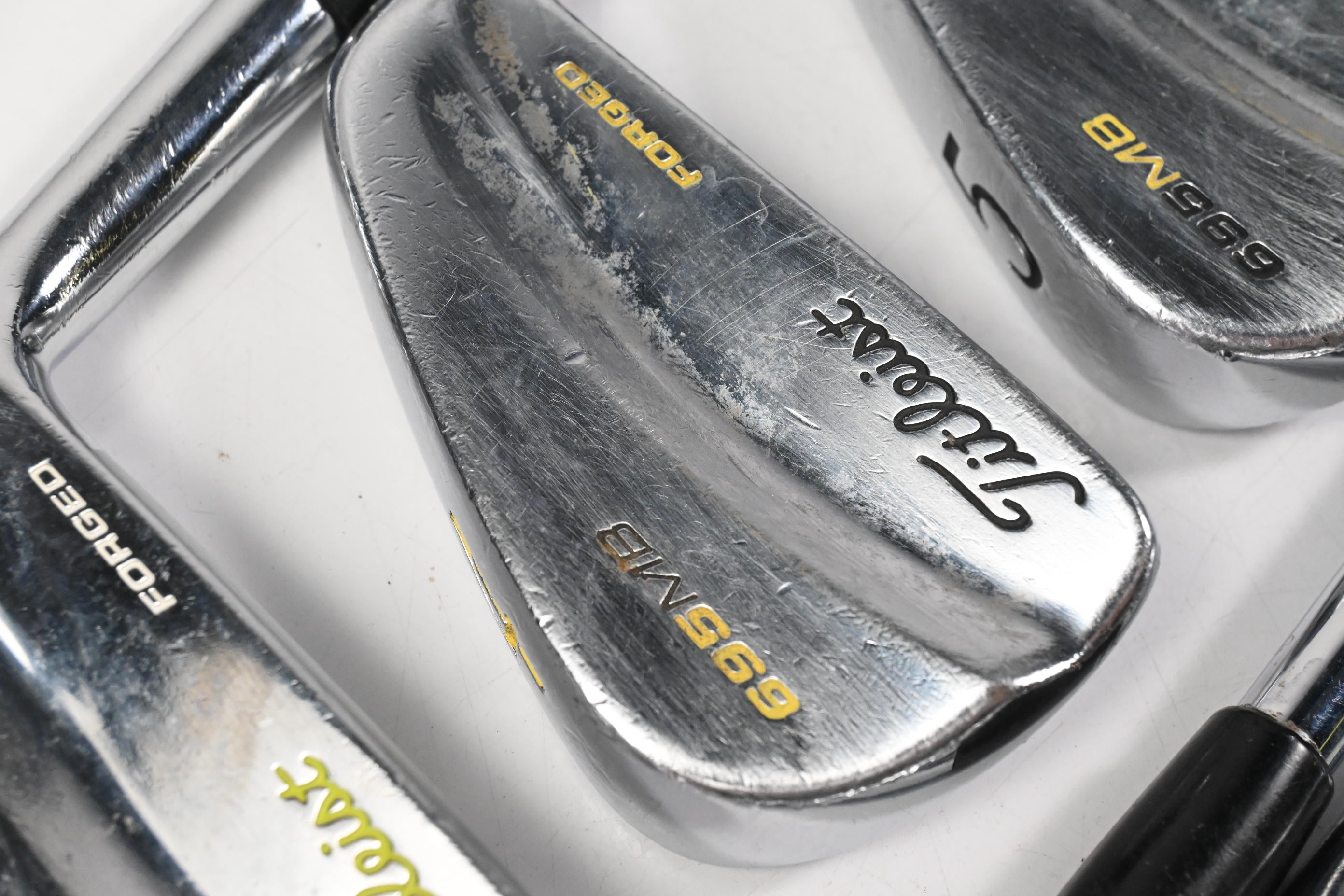 Titleist 695 Forged Irons / 3-PW / Stiff Flex Dynamic Gold S300 Steel Shafts