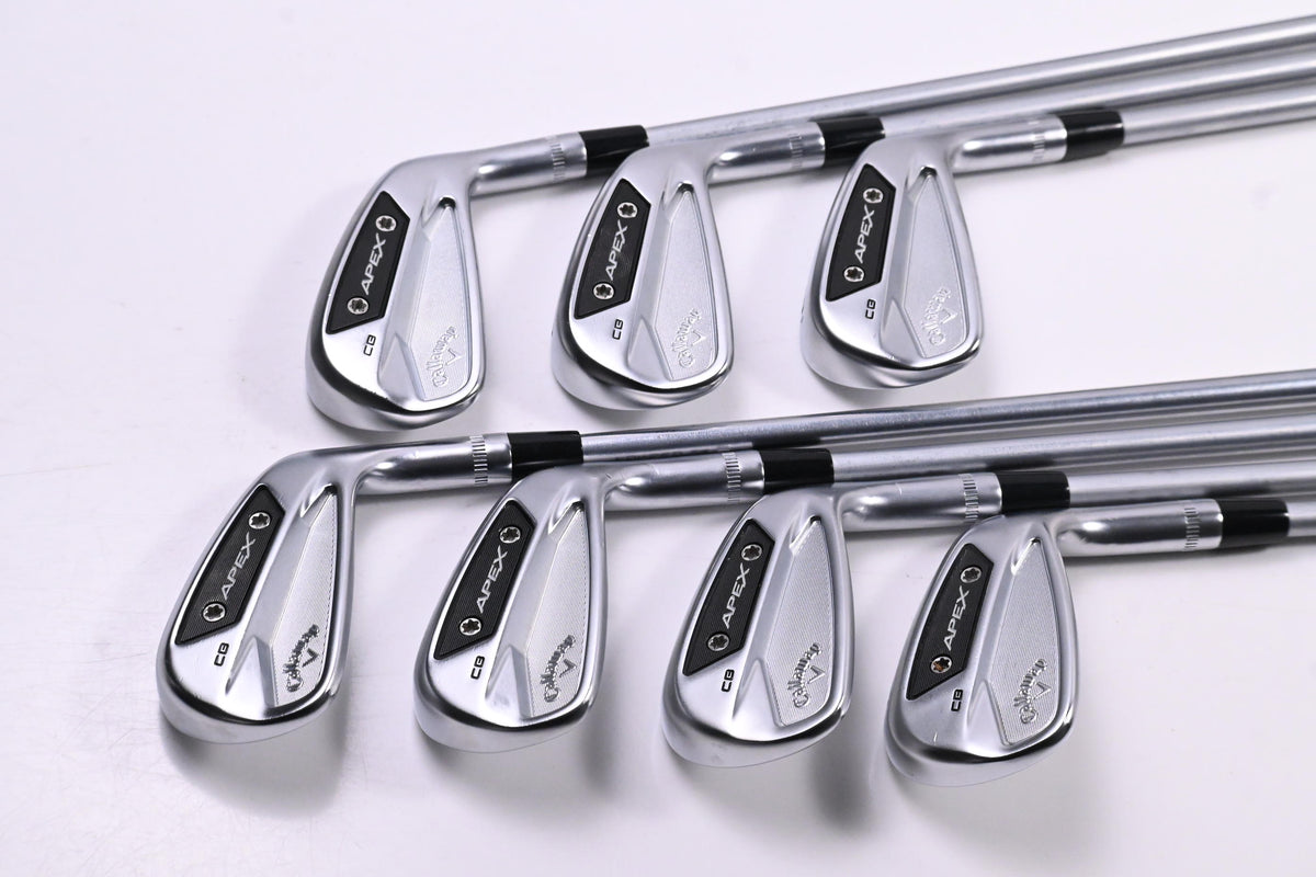 Callaway Apex CB 24 Irons / 4-PW / Stiff Flex Project X IO 110 Shafts