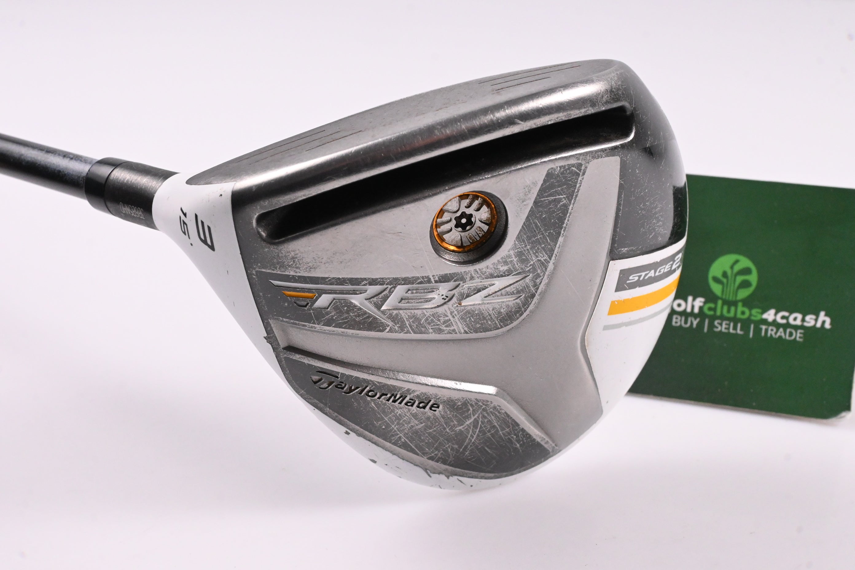Left Hand Taylormade RBZ Stage 2 #3 Wood / 15 Degree / Regular Flex RocketFuel
