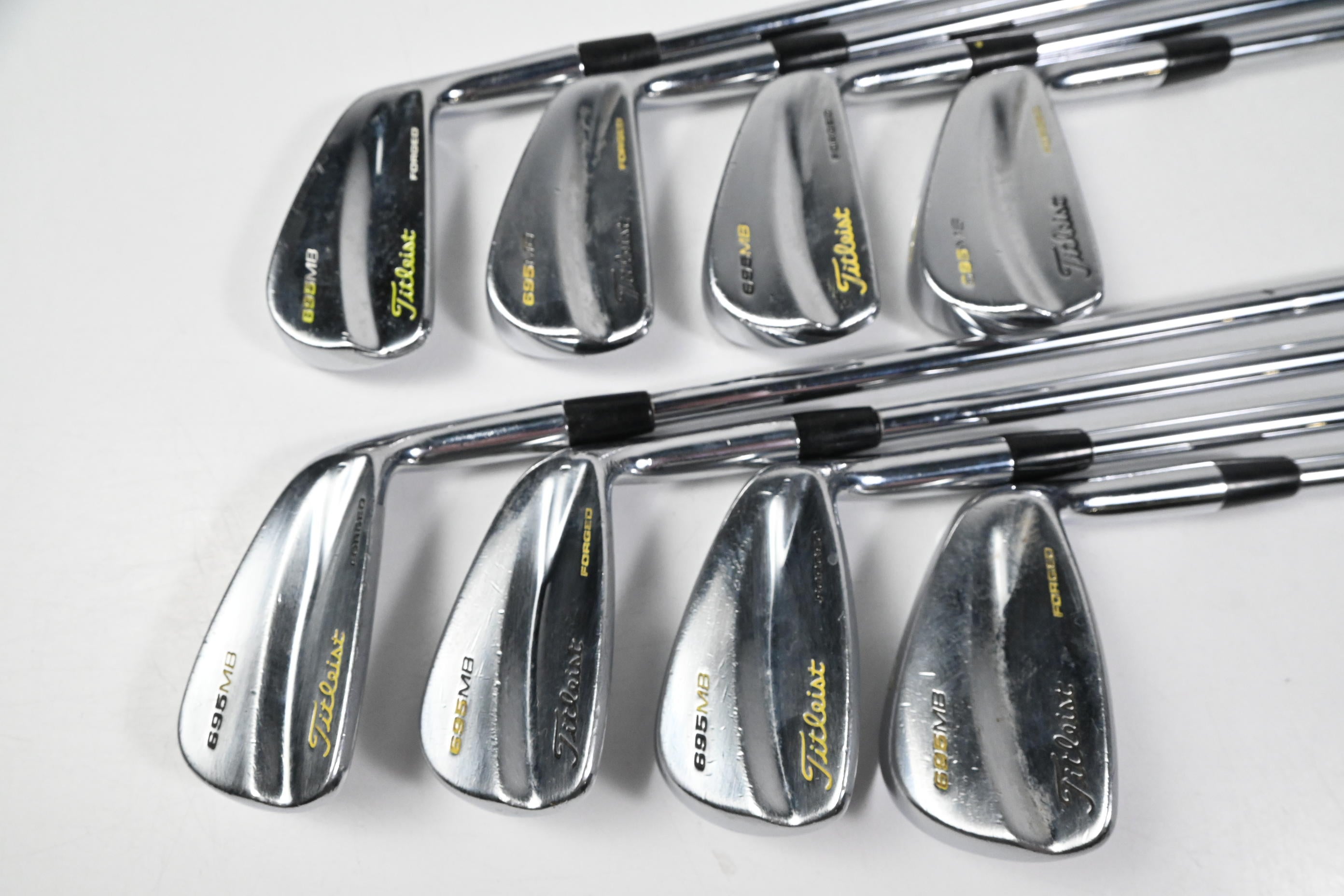 Titleist 695 Forged Irons / 3-PW / Stiff Flex Dynamic Gold S300 Steel Shafts