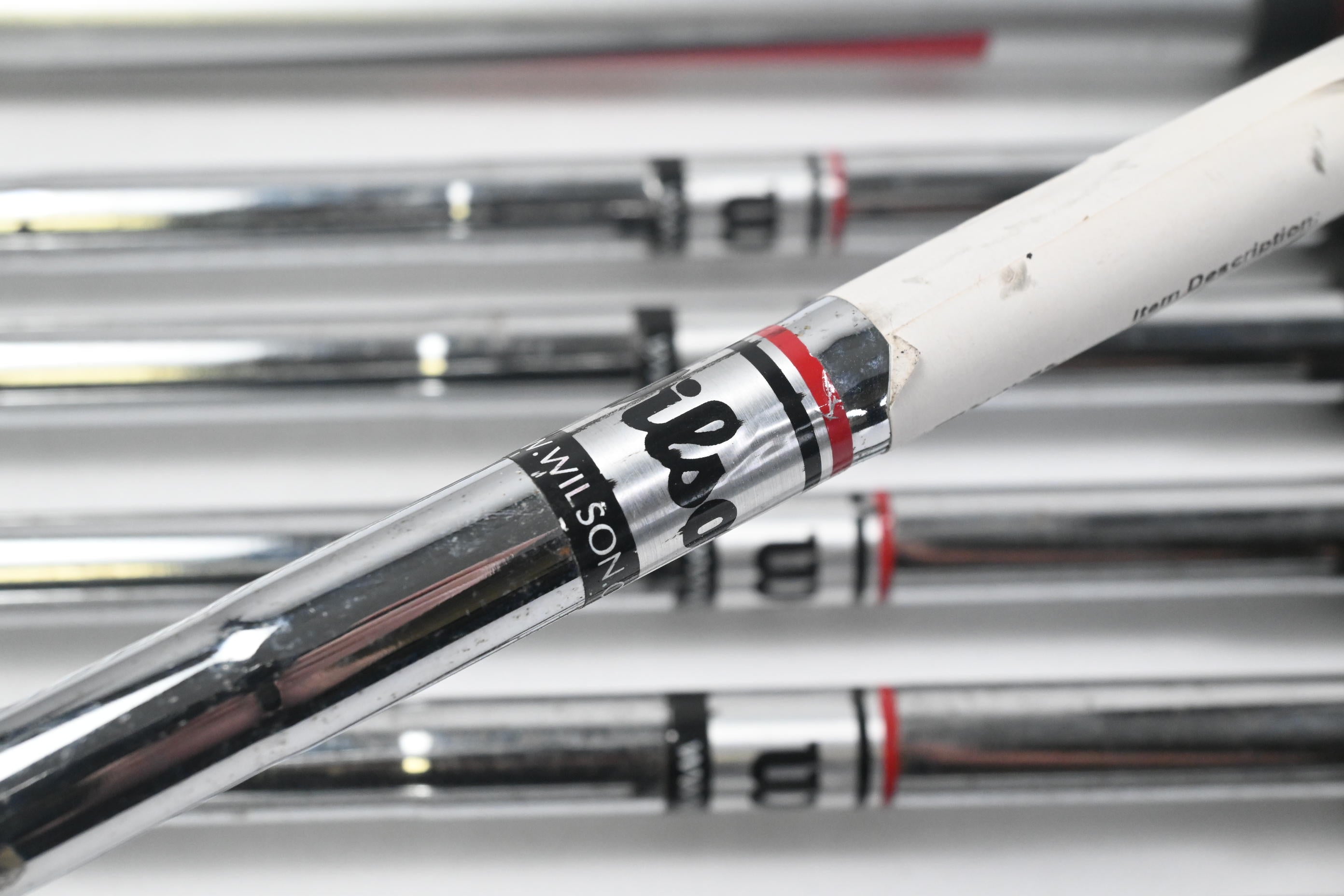 Left Hand Wilson Ultra Irons / 4H+4-9i / Regular Flex Wilson Shafts