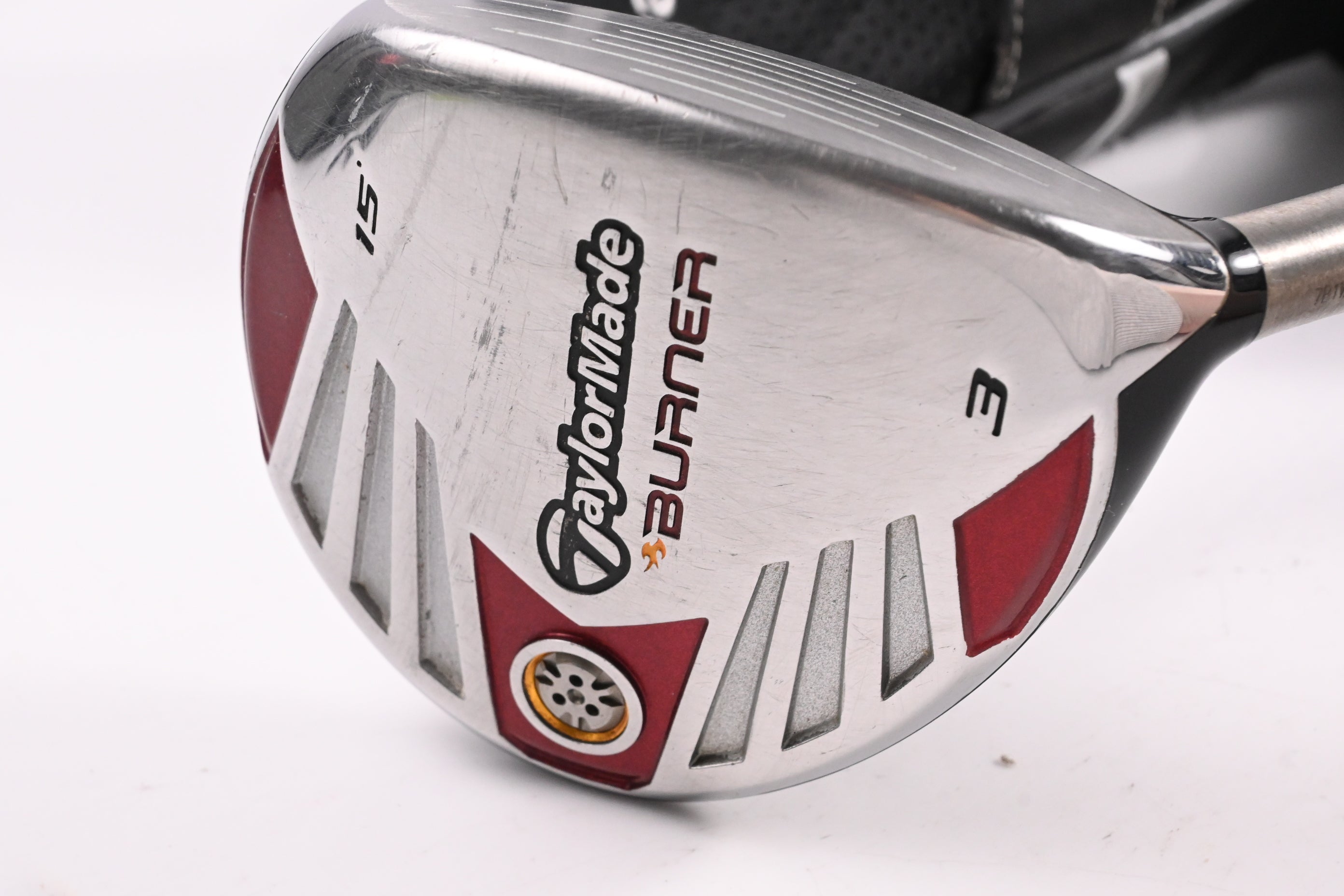Taylormade Burner 2007 #3 Wood / 15 Degree / Regular Flex REAX 50 Shaft