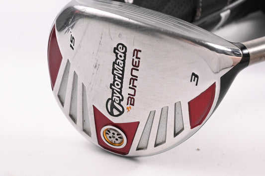 Taylormade Burner 2007 #3 Wood / 15 Degree / Regular Flex REAX 50 Shaft