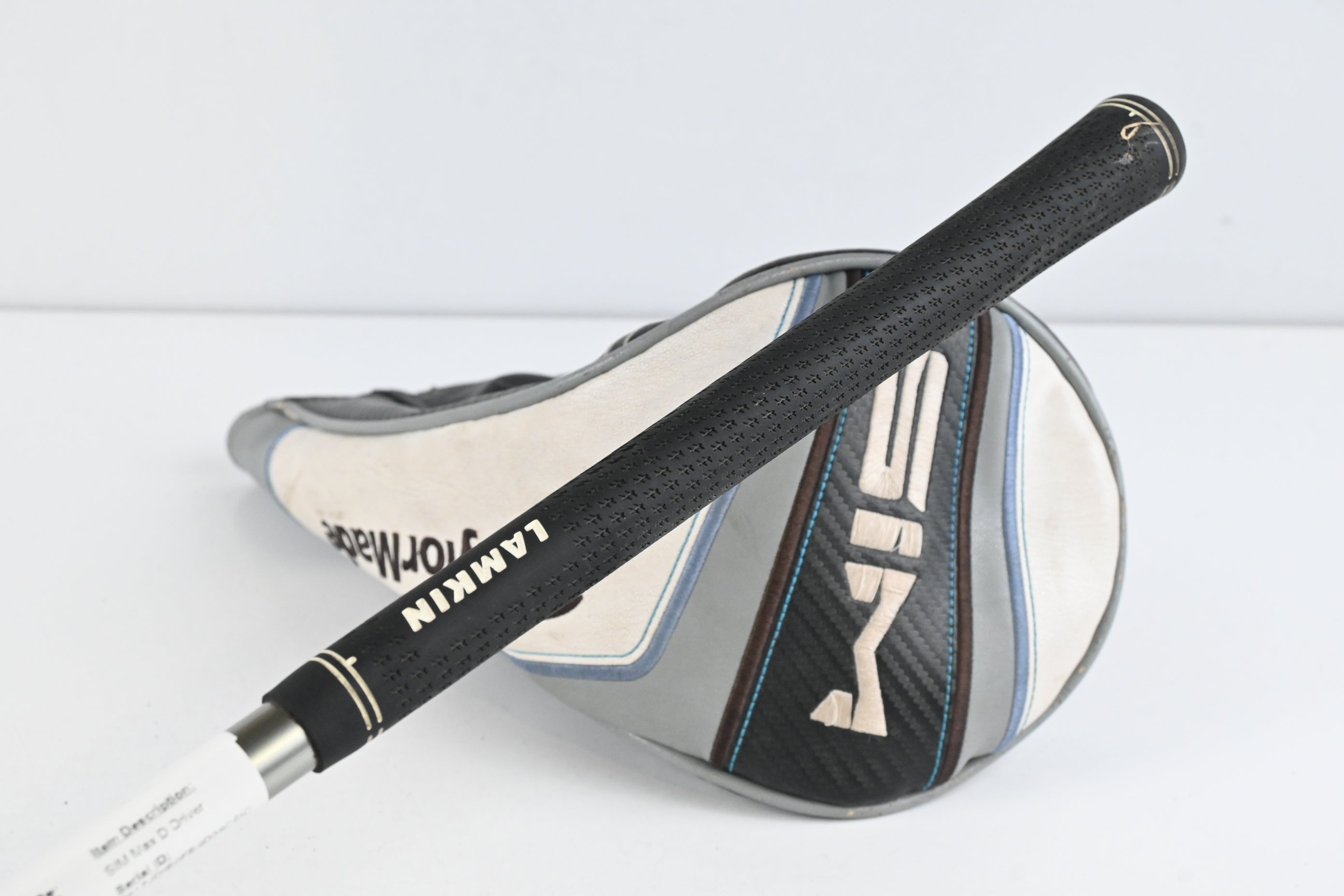 Left Hand Taylormade SIM Max D Driver / 9 Degree / Senior Flex Helium 4 Shaft