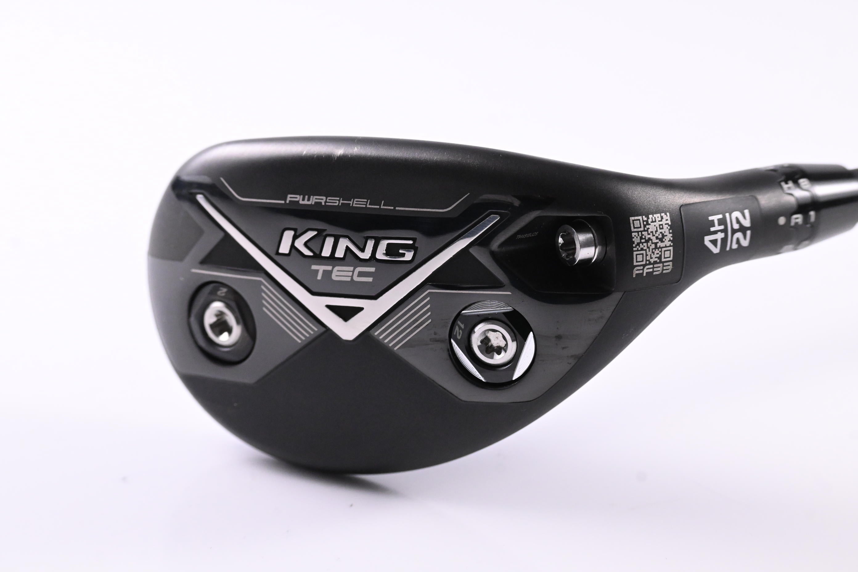 Cobra King Tec 2025 #4 Hybrid / 22 Degree / Stiff Flex MMT 80 Shaft