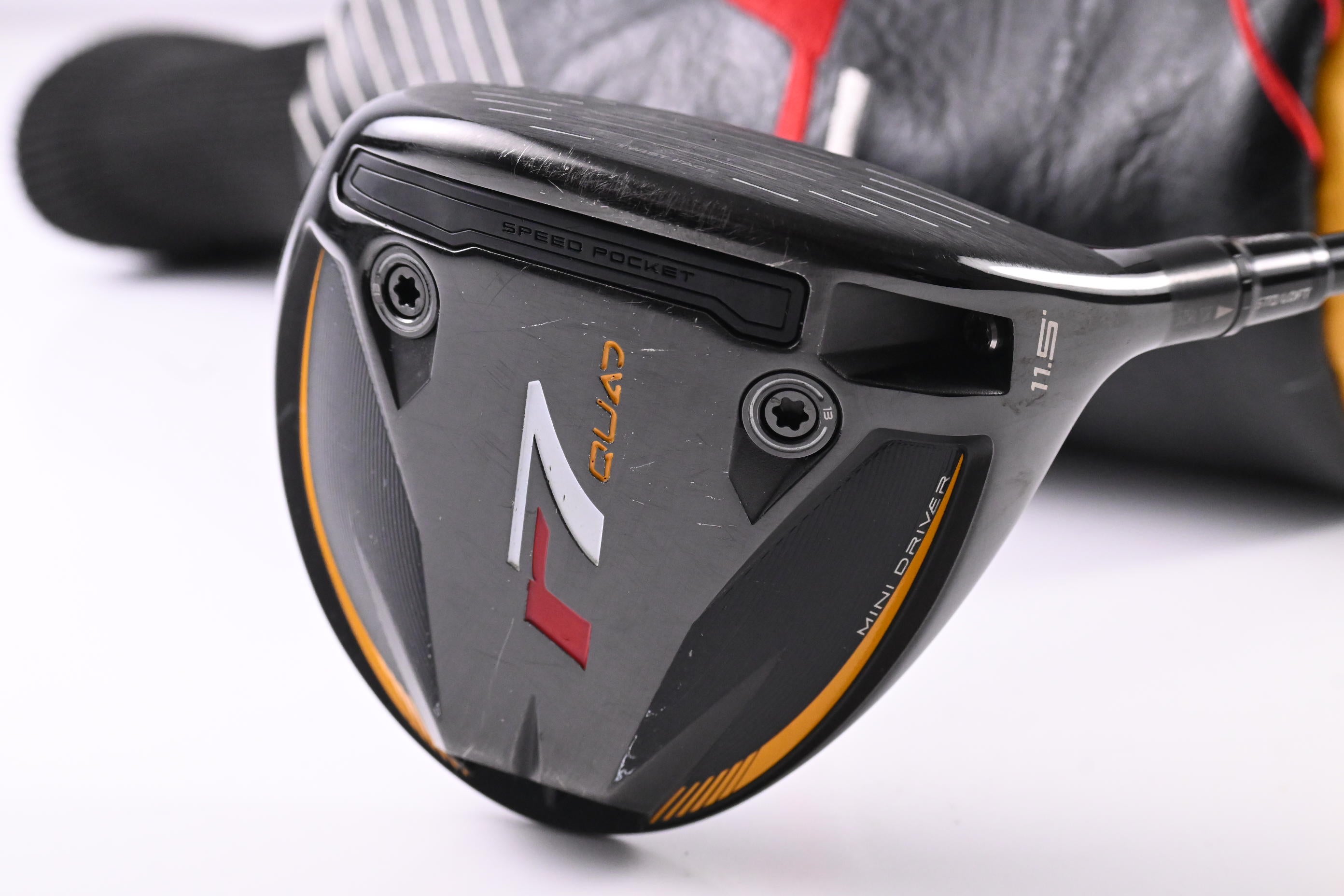 Taylormade R7 Quad Mini Driver / 11.5 Degree / Stiff Flex Fujikura Speeder MD 6