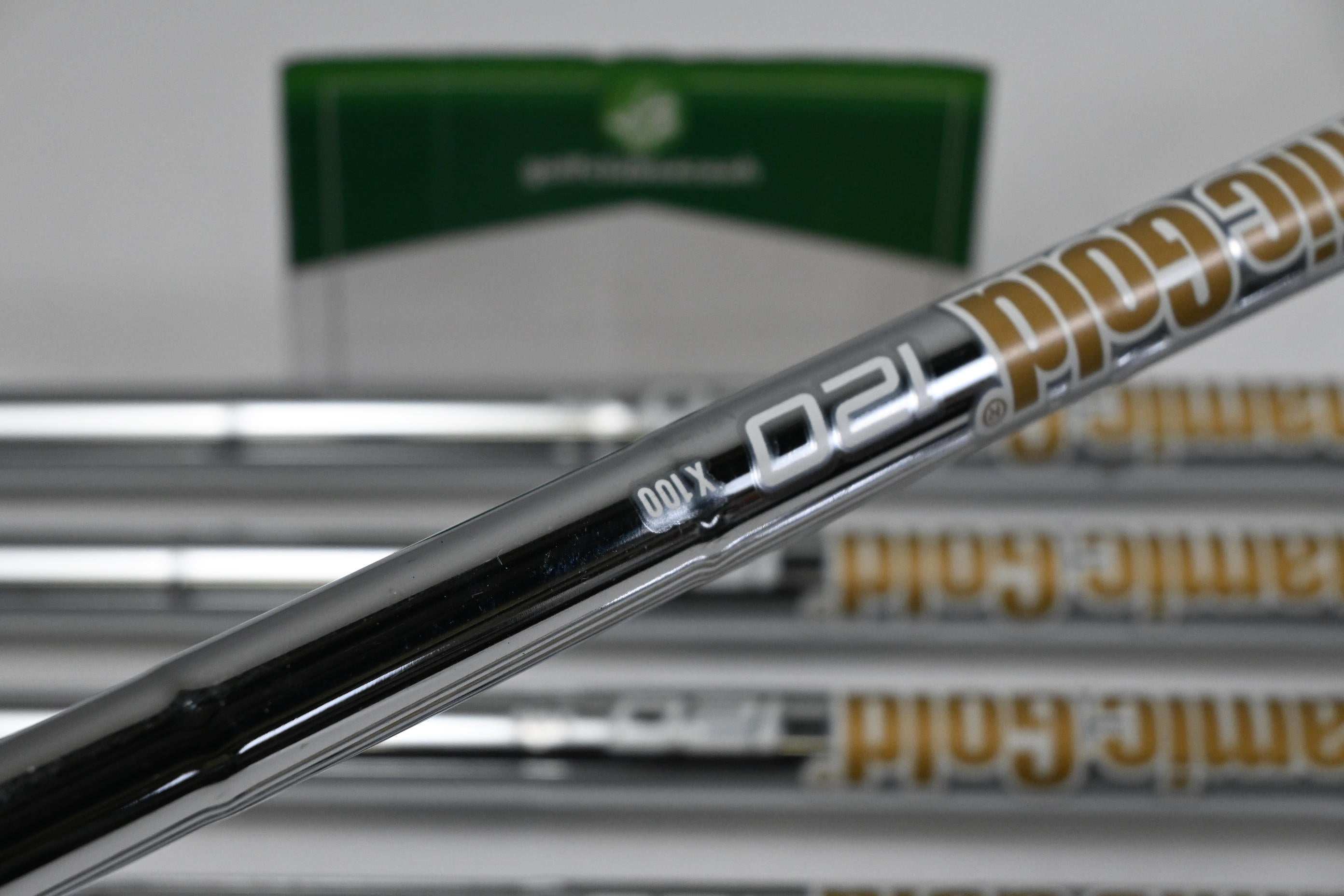 Ping Blueprint T Irons / 3-PW / Red Dot / X-Flex Dynamic Gold 120 Shafts