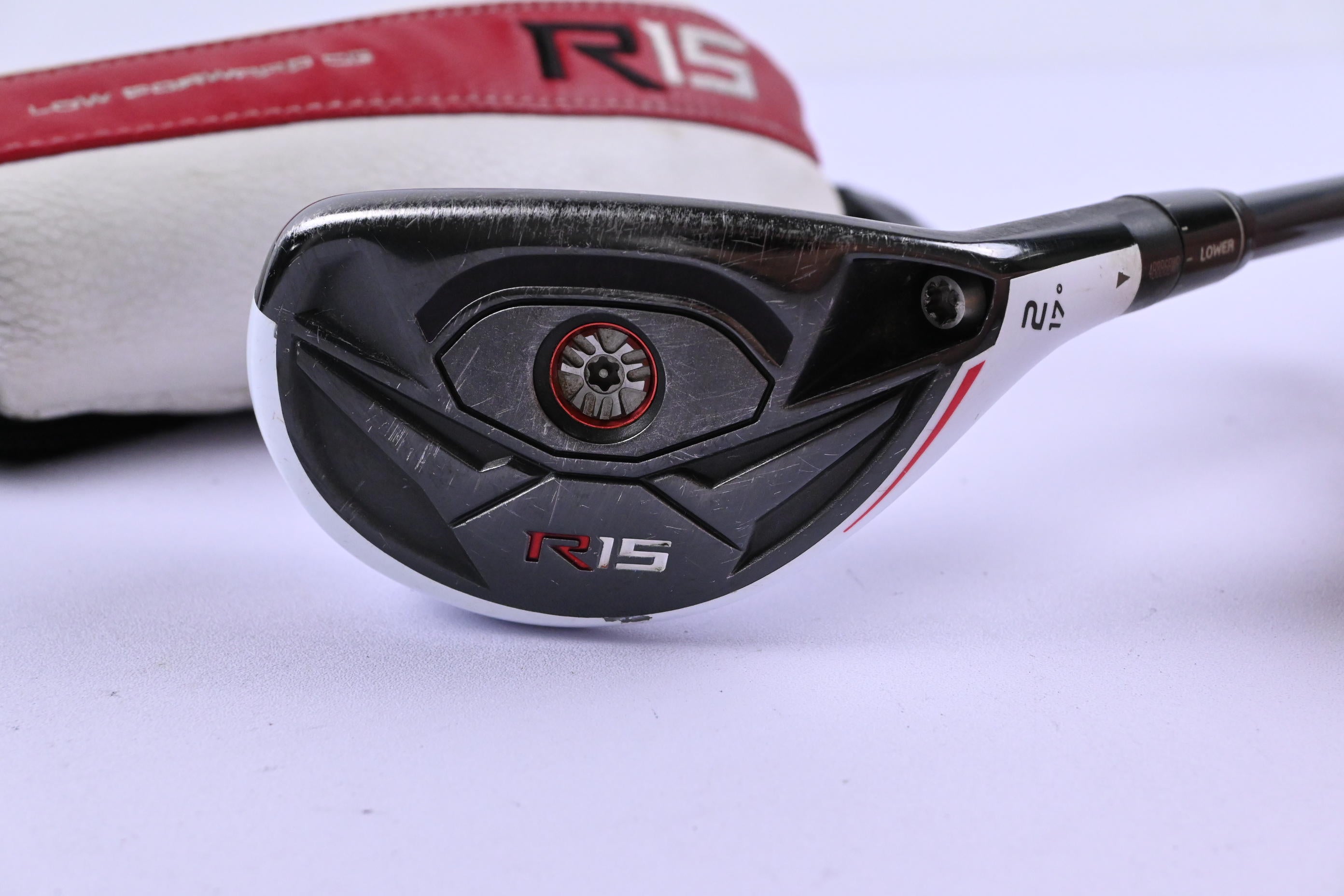 Taylormade R15 #2 Hybrid / 17 Degree / X-Flex Fujikura Speeder Evolution 77