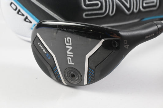 Ping G440 #4 Hybrid / 23 Degree / Stiff Flex Ping Tour 2.0 Chrome 85 Shaft
