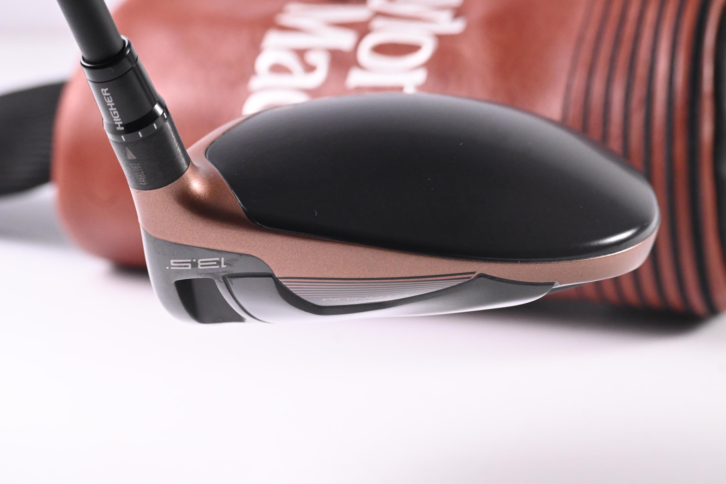 Taylormade BRNR Copper Mini Driver / 13.5 Degree / Stiff Flex Reax 65 Shaft