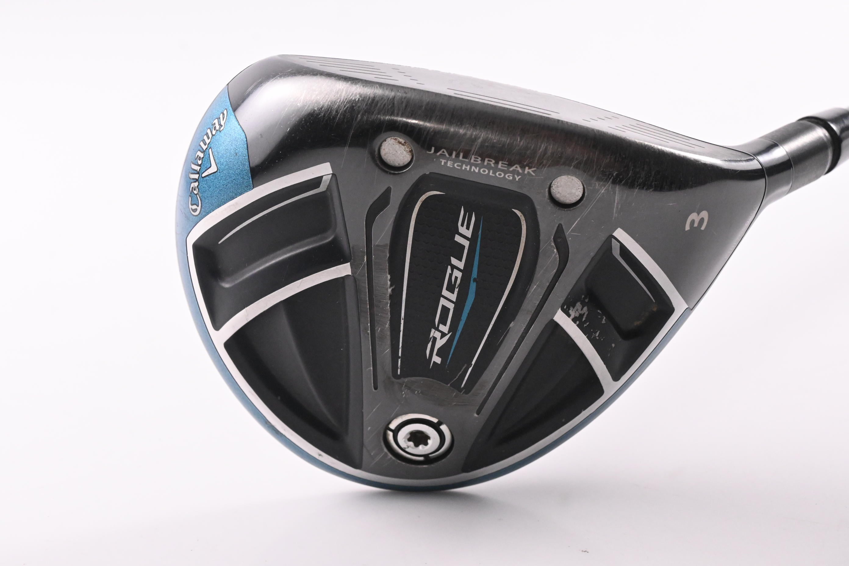 Callaway Rogue #3 Wood / 15 Degree / Stiff Flex Aldila Synergy Blue 60 Shaft