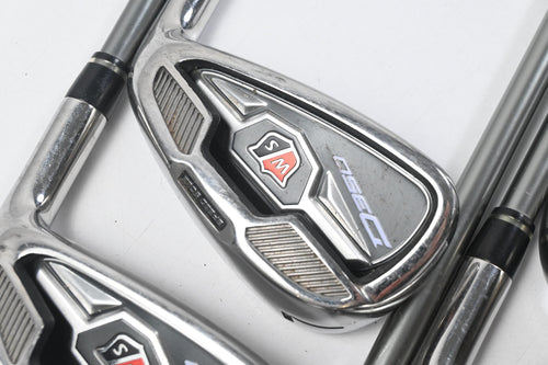 Wilson D350 Irons / 6-PW / Regular Flex UST Mamiya Elements Chrome Shafts