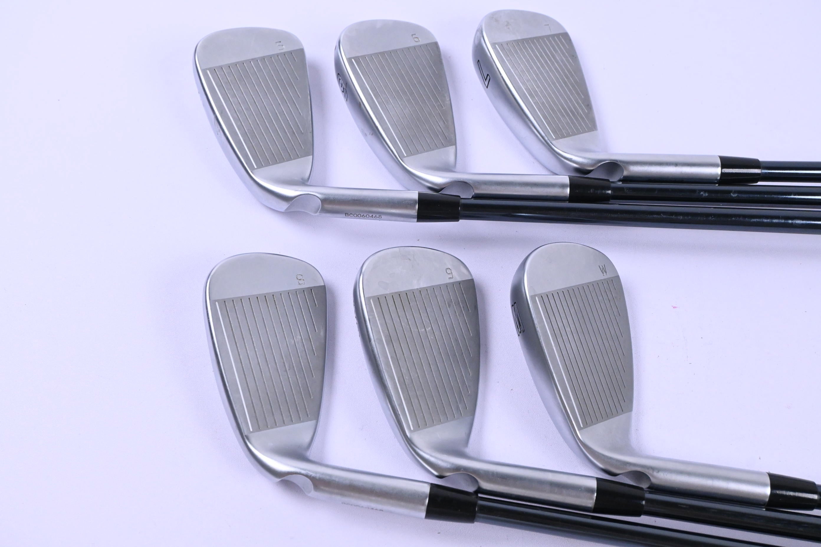Ping G730 Irons / 5-PW / Black Dot / Regular Flex Recoil Dart 75 Shafts