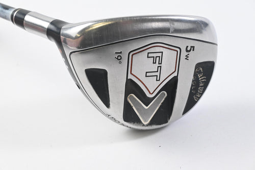Left Hand Callaway FT #5 Wood / 19 Degree / Senior Flex Fujikura Fit-On E 160