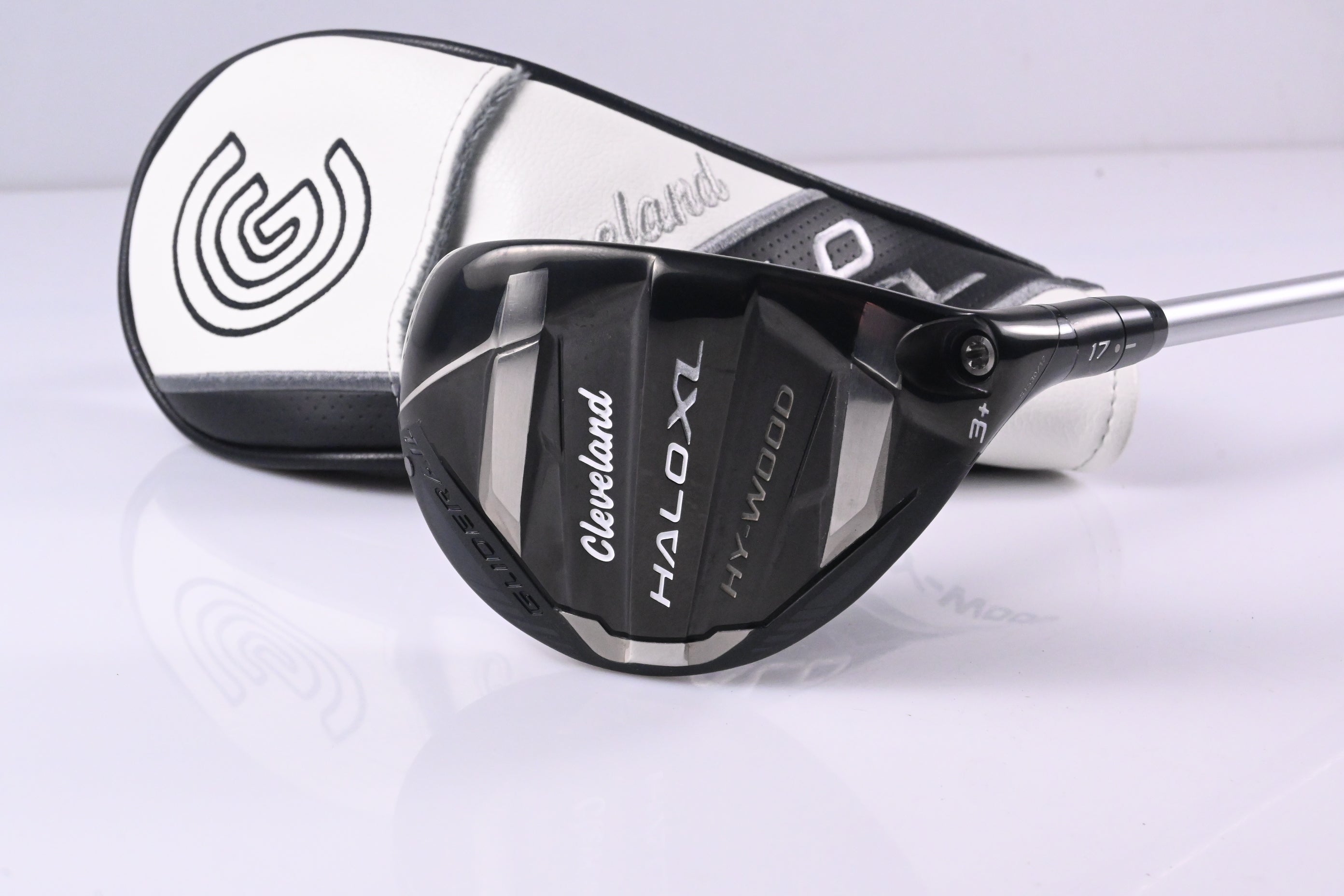 Cleveland Halo XL Hy-Wood #3+ Hybrid / 17 Degree / Stiff Flex Aldila Ascent 40