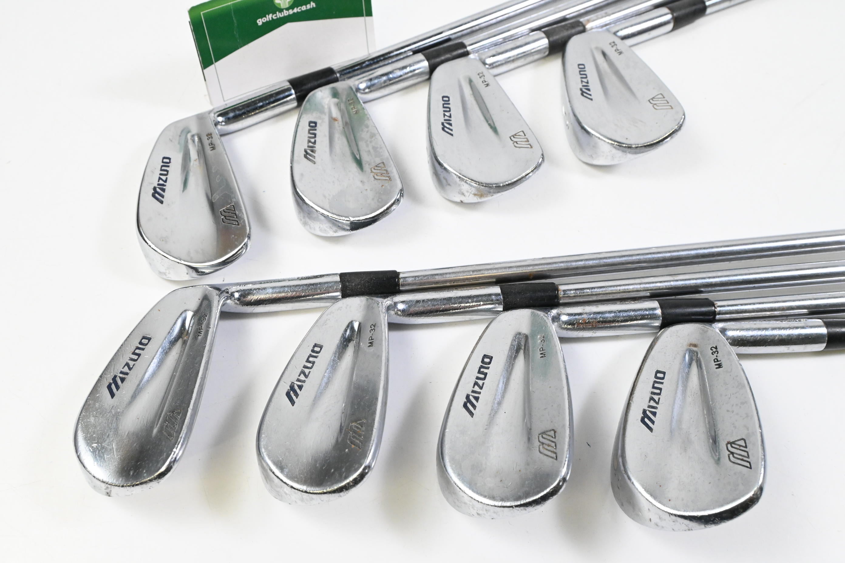 Mizuno MP-32 Irons / 3-PW / Regular Flex Dynamic Gold R300 Shafts