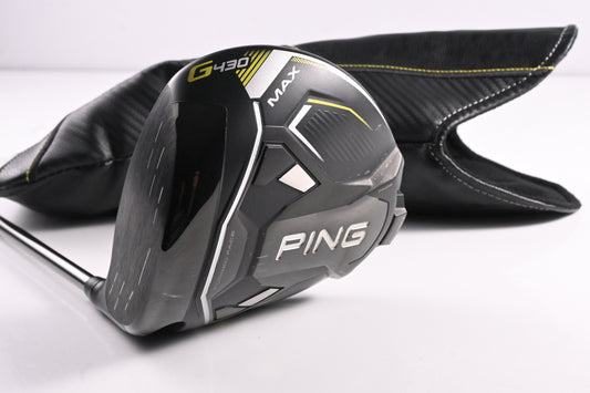 Left Hand Ping G430 Max Driver / 10.5 Degree / Regular Flex Ping Tour 2.0 Chrome