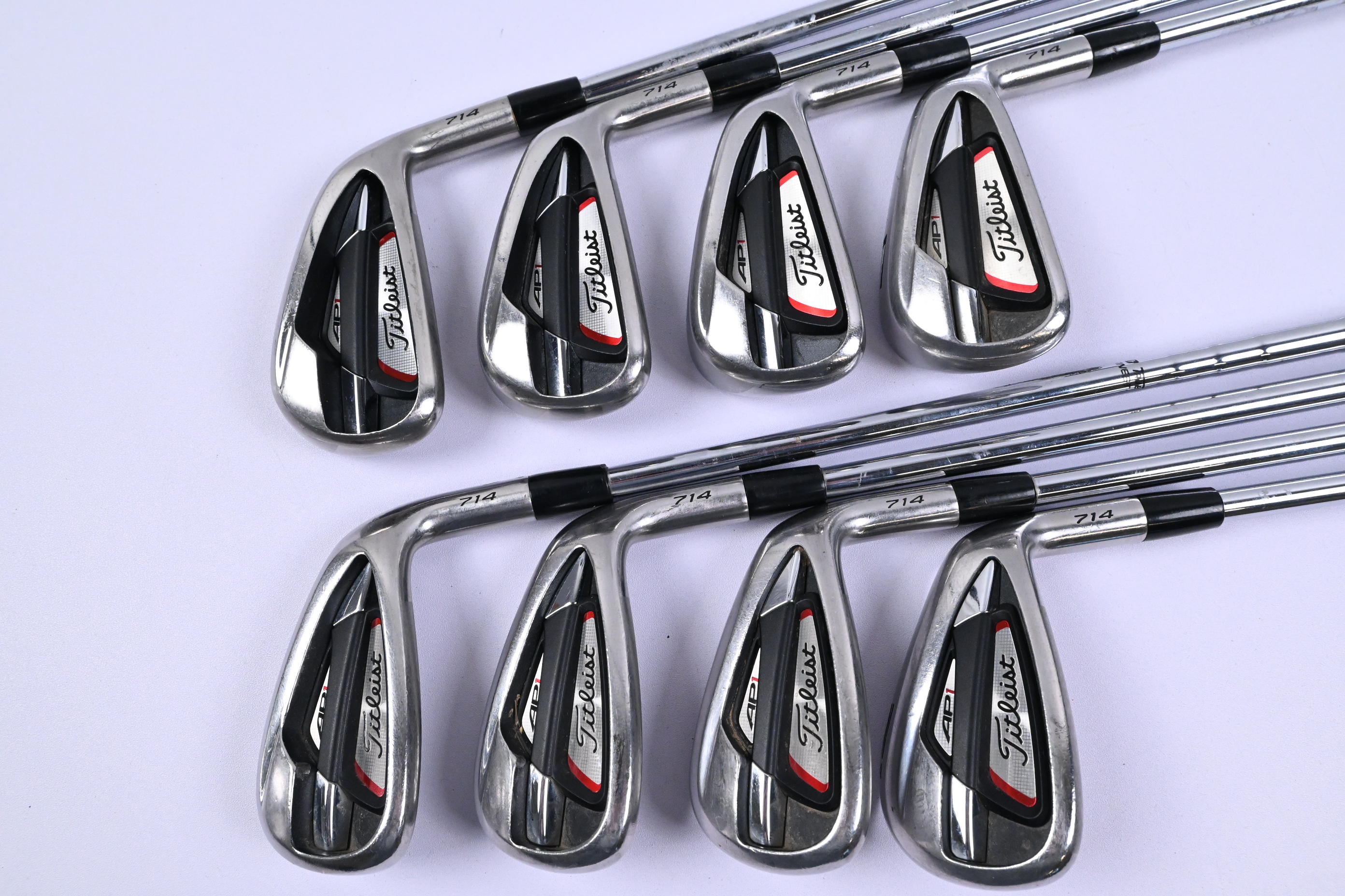Titleist 714 AP1 Irons / 4-PW+GW / Stiff Flex True Temper XP 95 S300