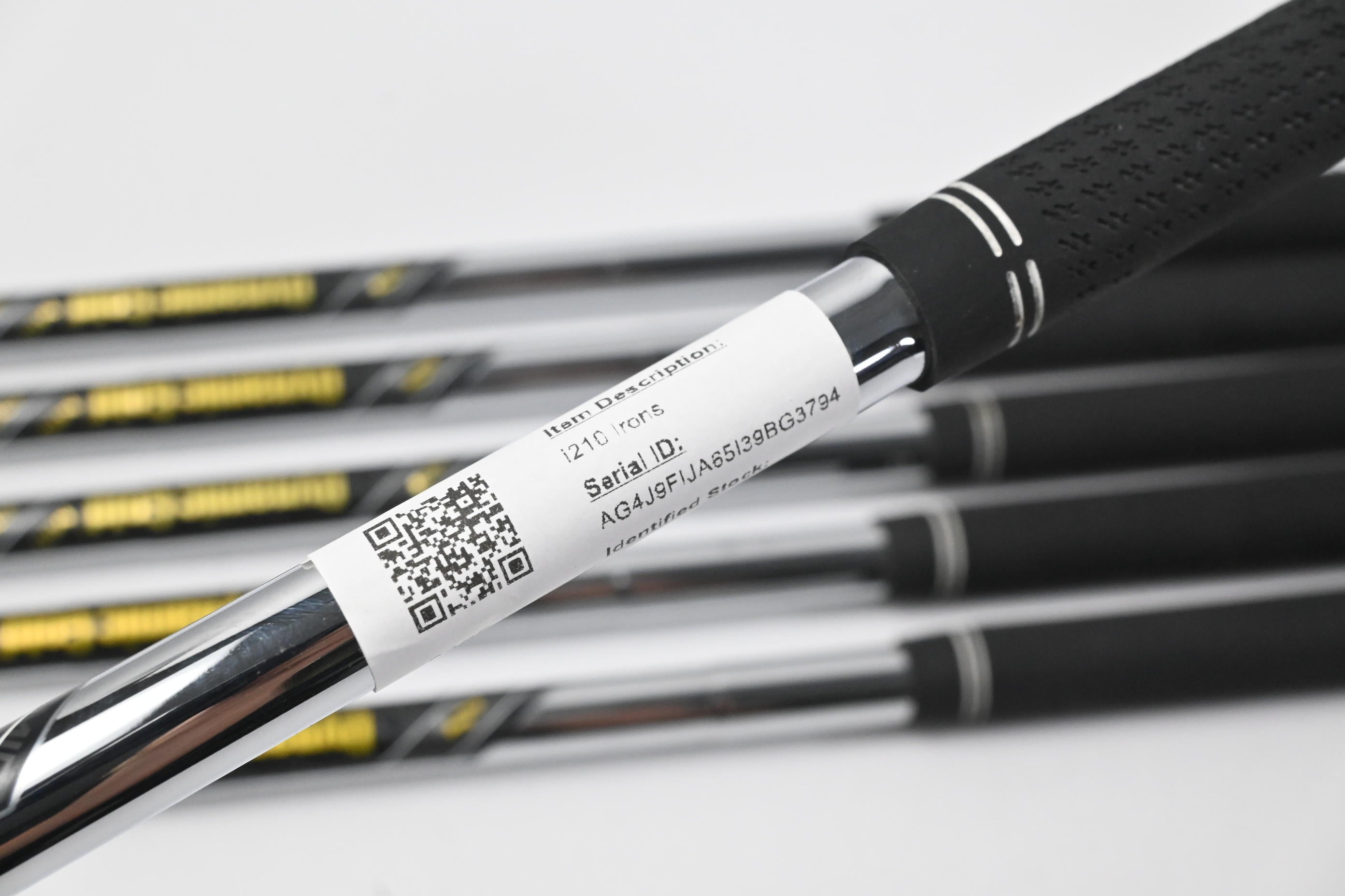 Ping i210 Irons / 5-PW / Blue Dot / Regular Flex Dynamic Gold Mid 100 R300