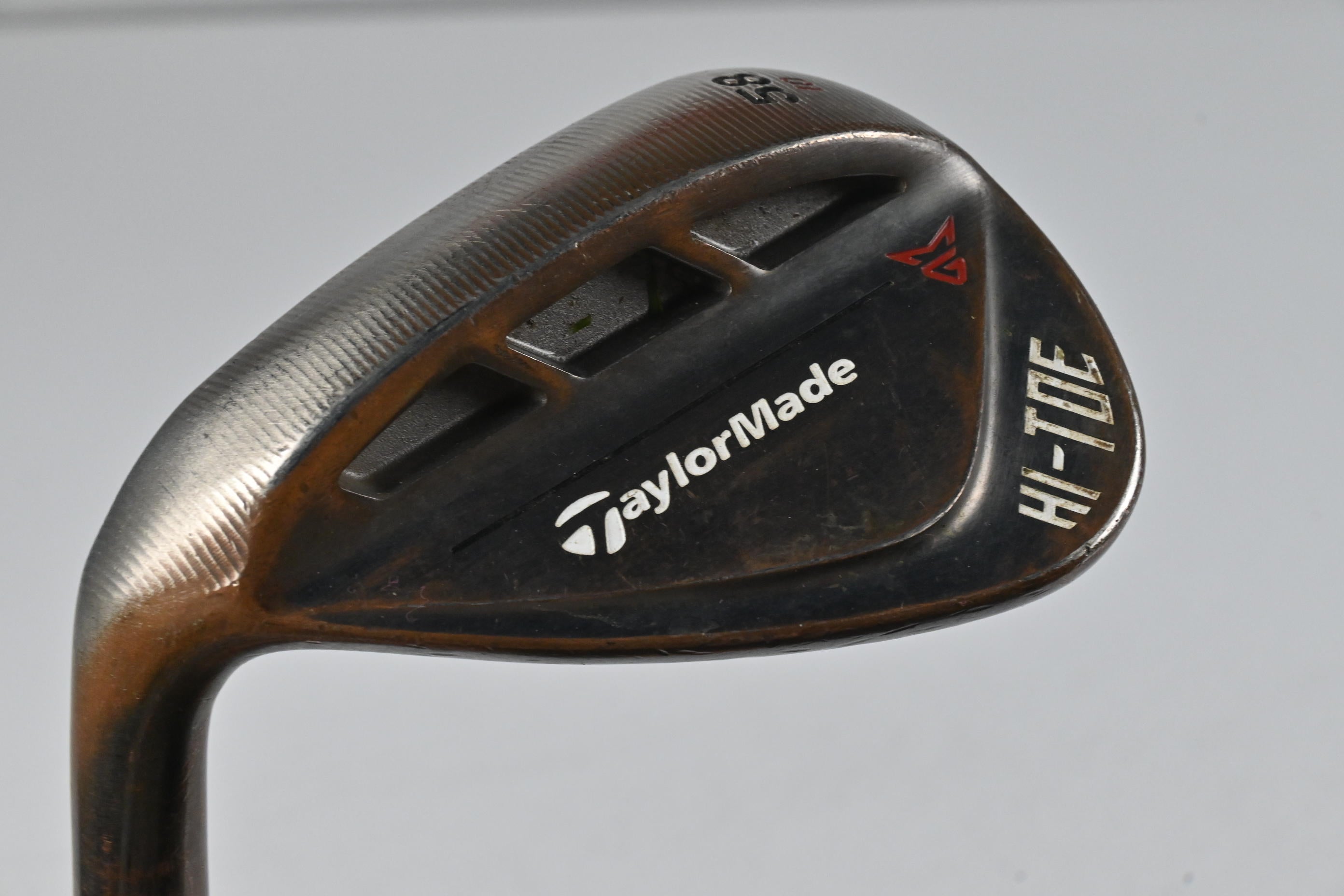 Left Hand Taylormade Hi-Toe Raw Lob Wedge / 58 Degree / Wedge Flex KBS HI-REV