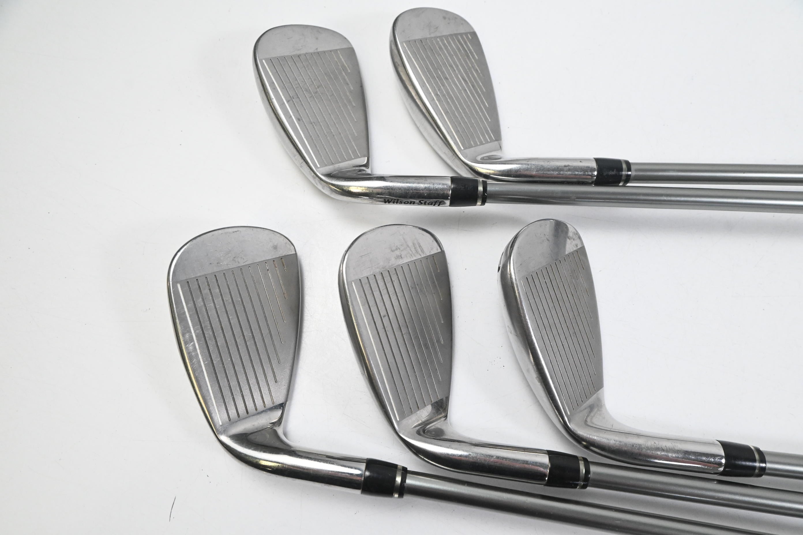 Wilson D350 Irons / 6-PW / Regular Flex UST Mamiya Elements Chrome Shafts