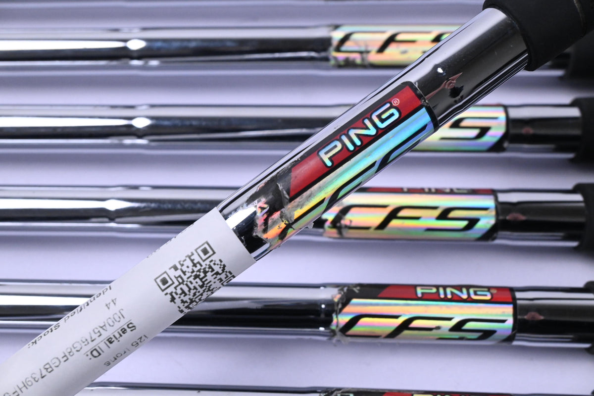 Ping i25 Irons / 4-PW / Black Dot / Regular Flex Ping CFS Shafts