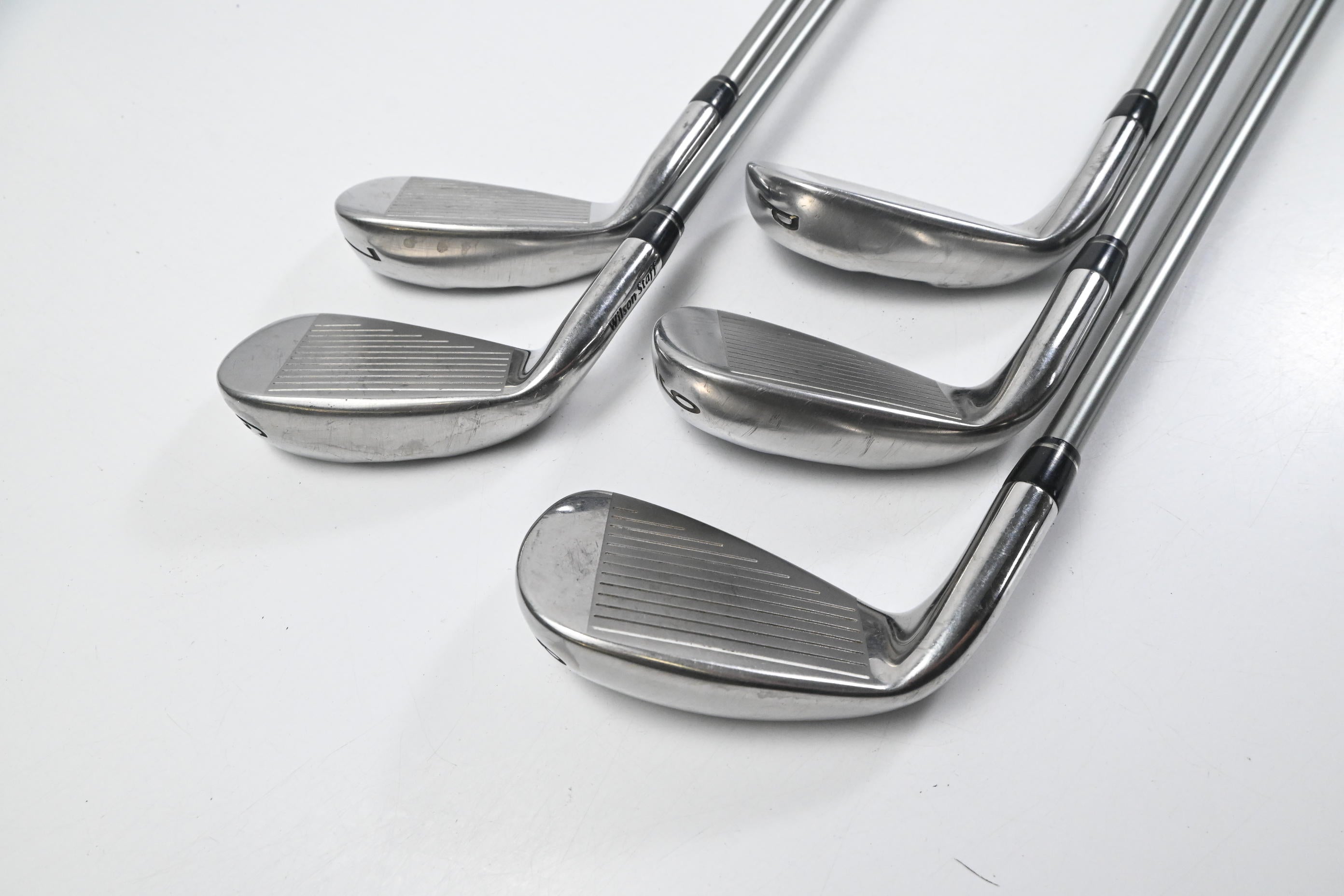 Wilson D350 Irons / 6-PW / Regular Flex UST Mamiya Elements Chrome Shafts
