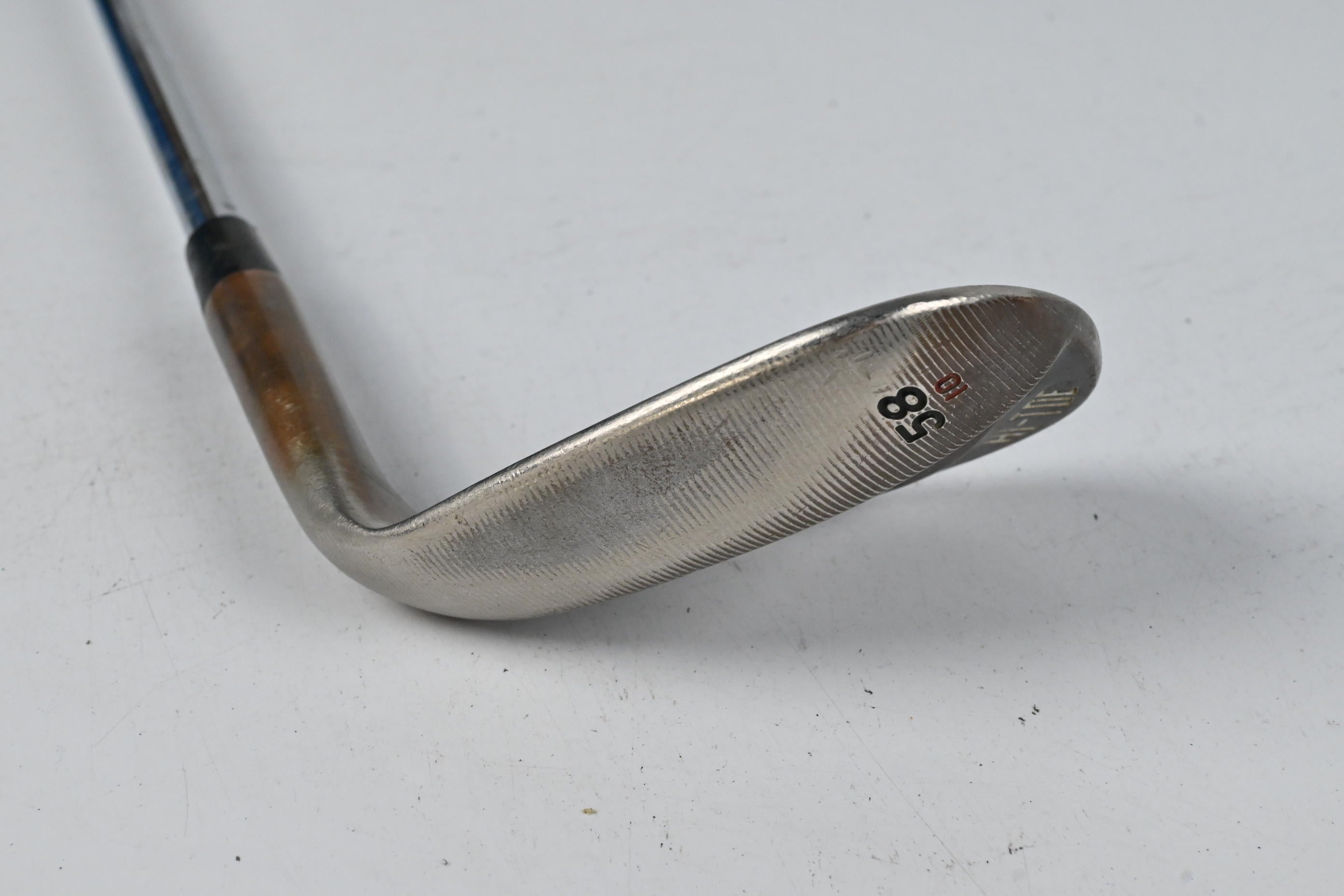 Left Hand Taylormade Hi-Toe Raw Lob Wedge / 58 Degree / Wedge Flex KBS HI-REV