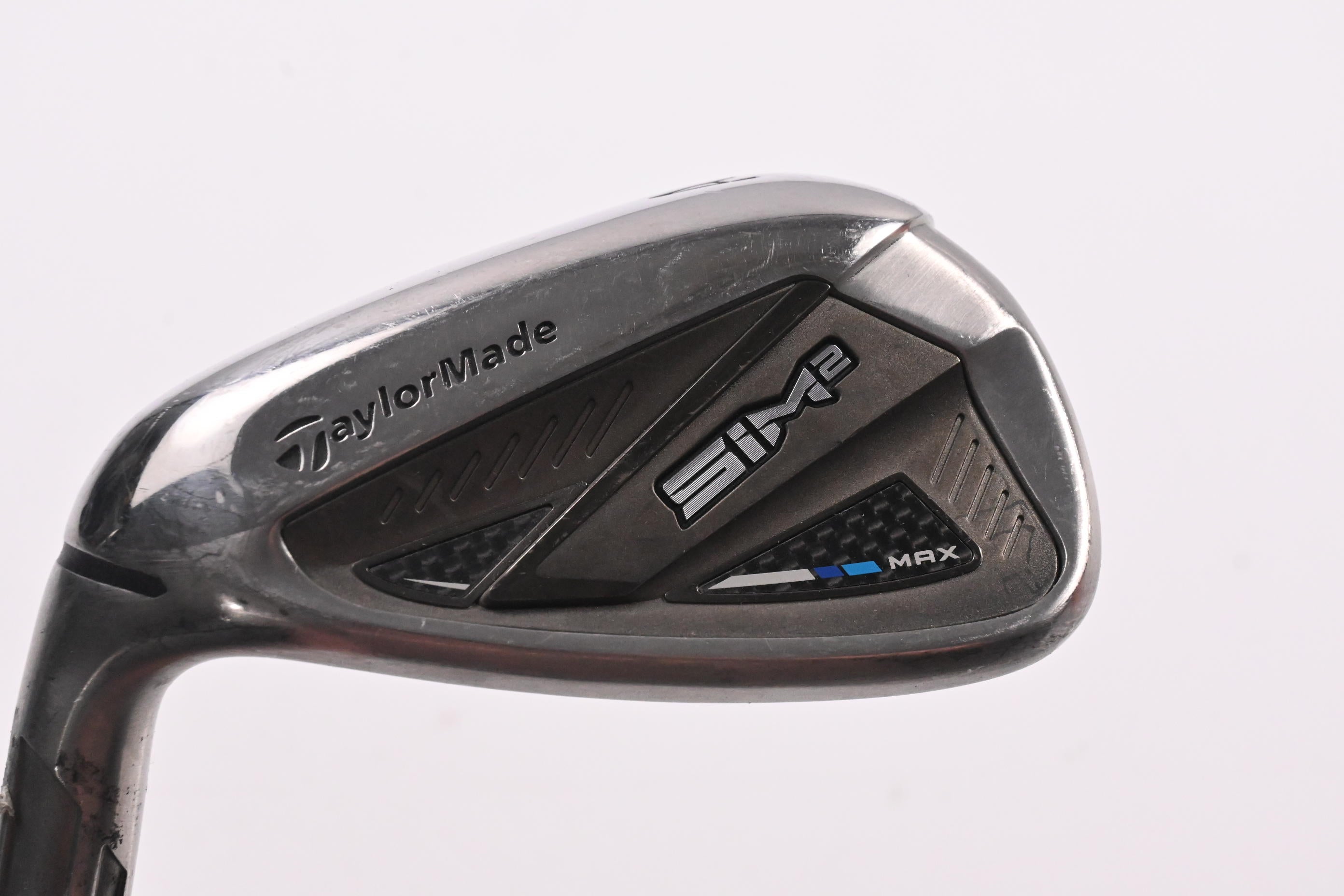 Left Hand Taylormade SIM2 Max Approach Wedge / 49 Degree / Regular Flex KBS Max