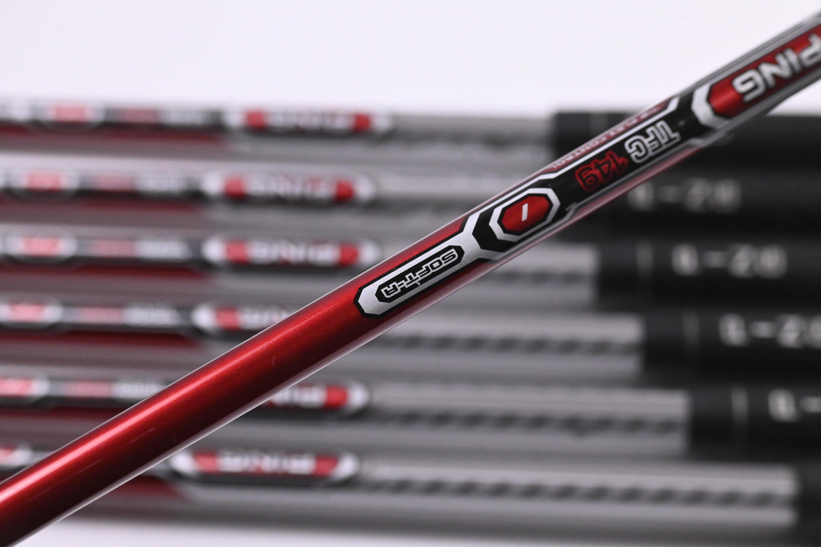 Ping G15 Irons / 5-PW+SW / Black Dot / Senior Flex Ping TFC 149 I Shafts