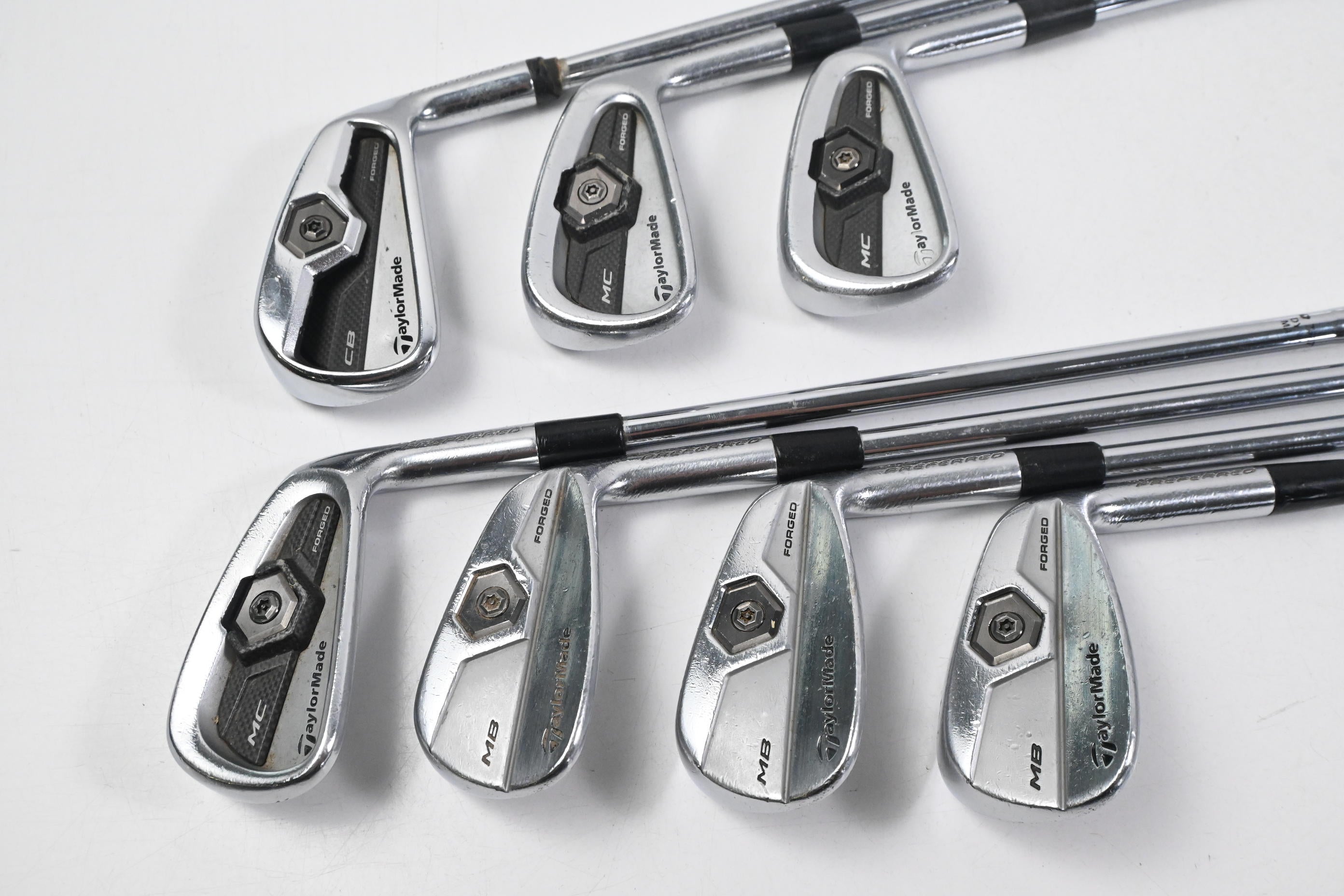 Taylormade Tour Preferred MC/MB 2011 Combo Irons / 4-PW / Stiff Flex Dynamic Gold