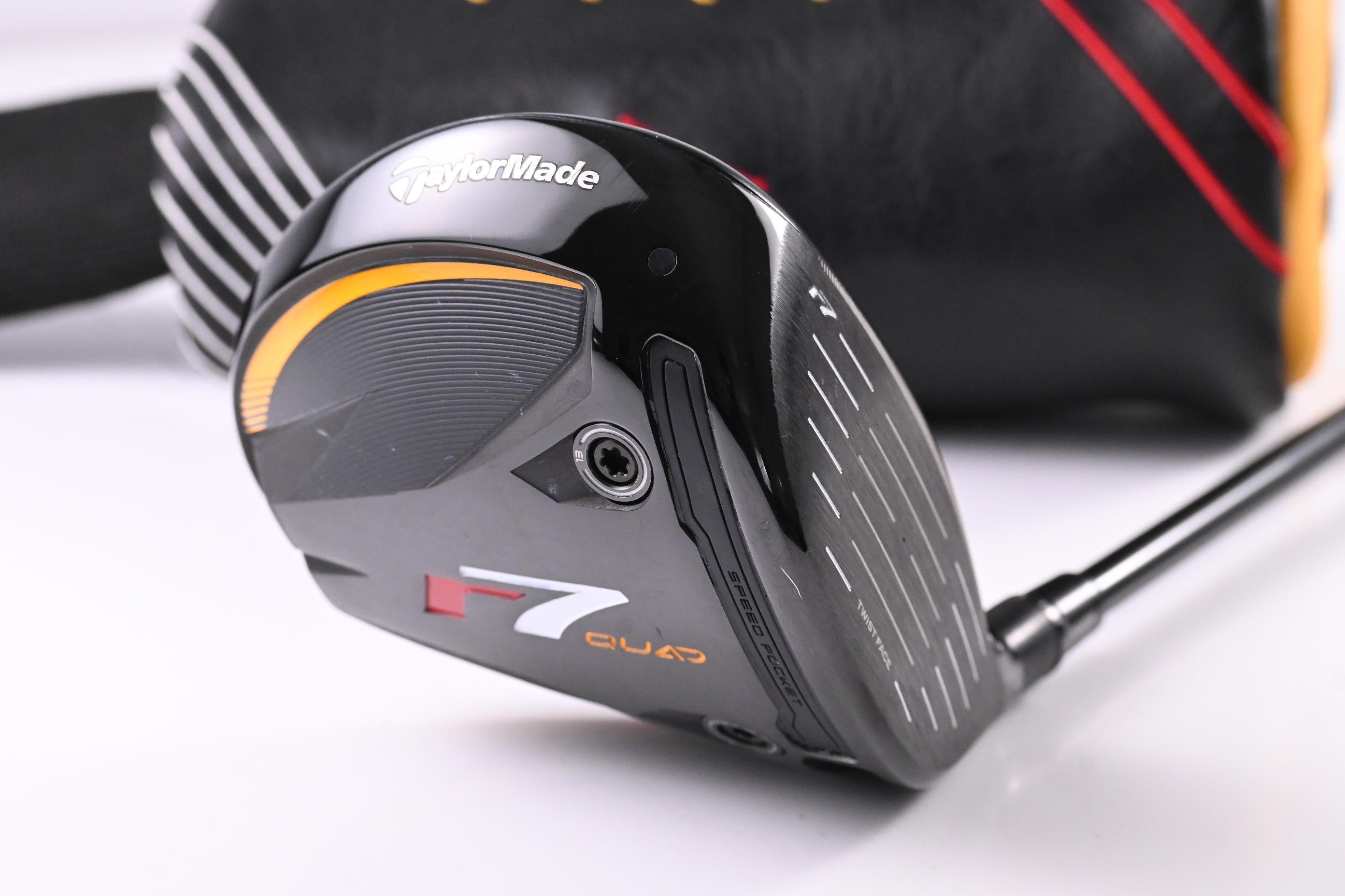 Taylormade R7 Quad Mini Driver / 13.5 Degree / Stiff Flex Fujikura Speeder MD 6