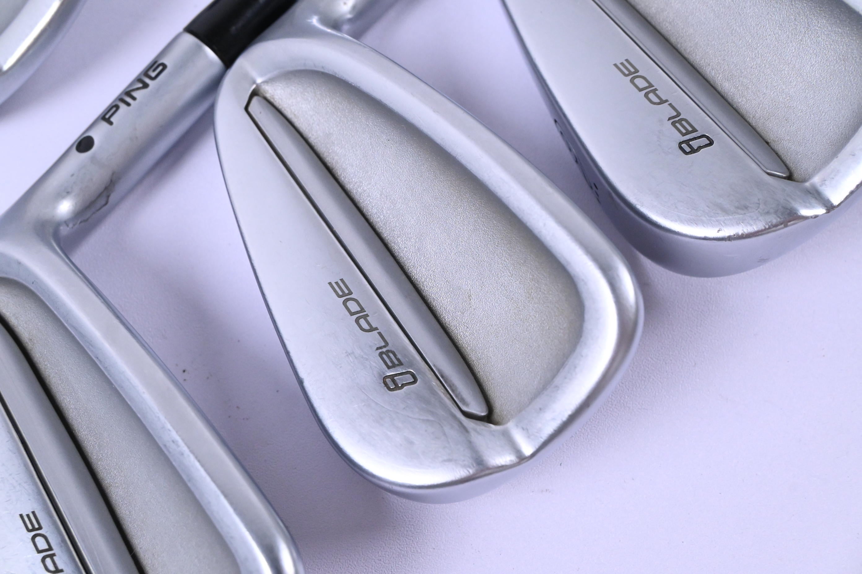 Ping iBlade Irons / 4-PW / Black Dot / Stiff Flex True Temper XP 95 S300 Shafts