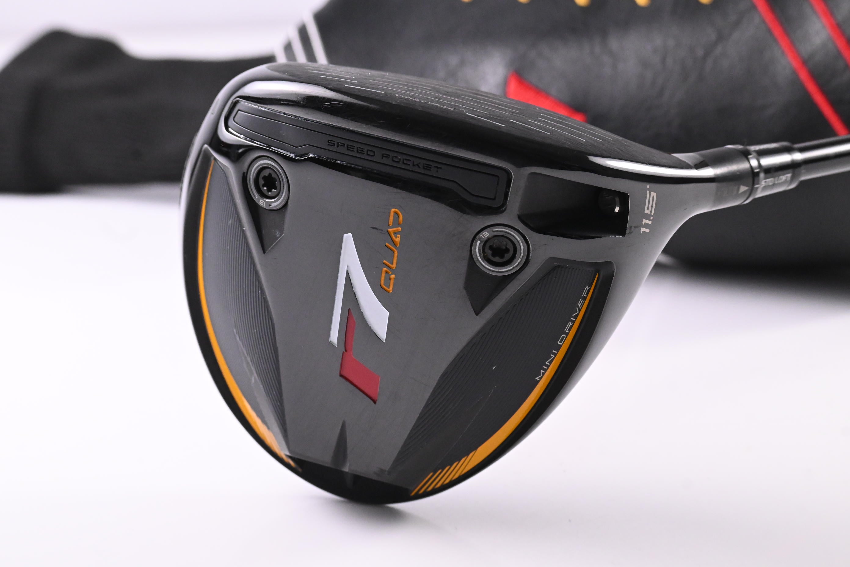 Taylormade R7 Quad Mini Driver / 13.5 Degree / Stiff Flex Fujikura Speeder MD 6