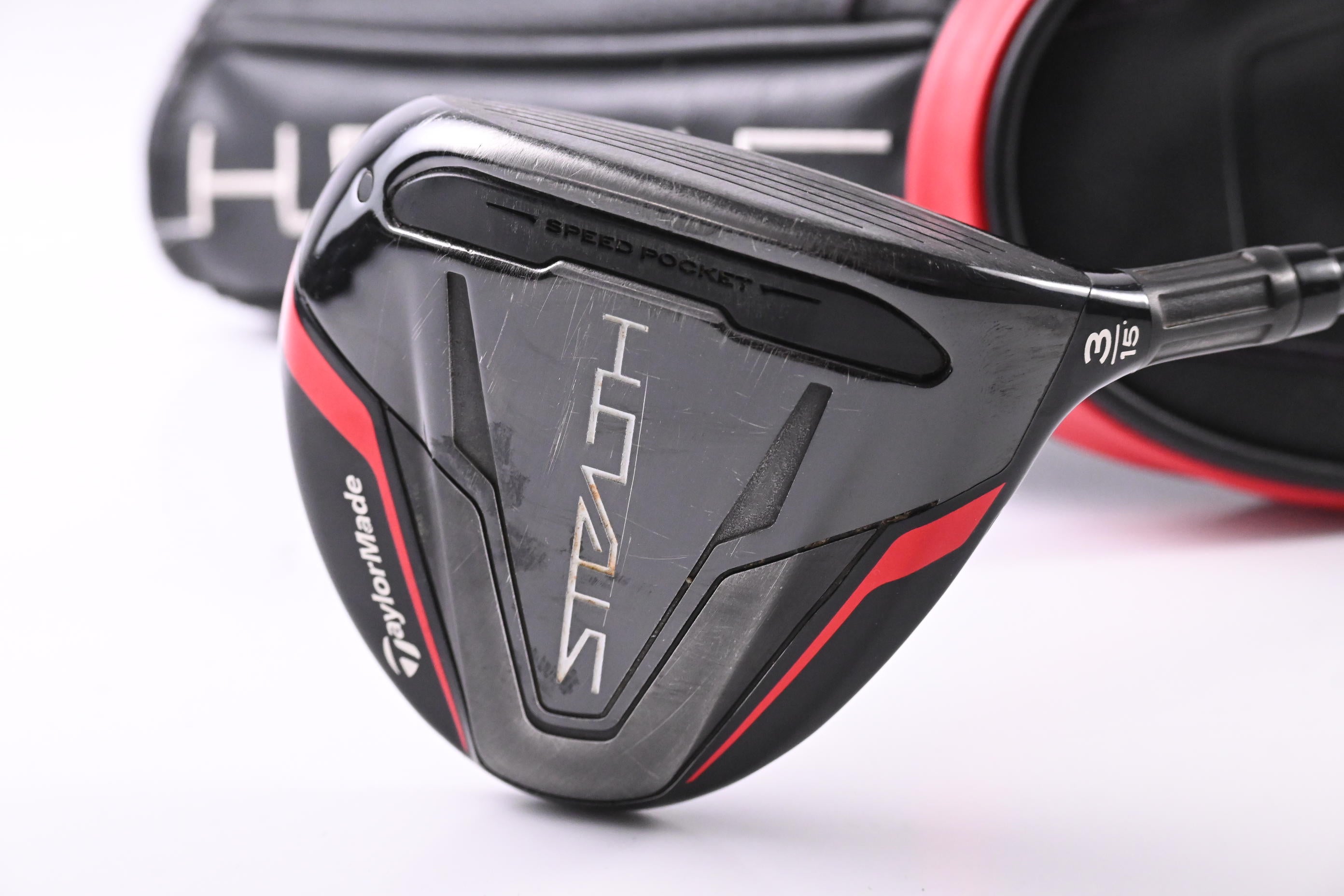 Taylormade Stealth #3 Wood / 15 Degree / Stiff Flex Kai'li White 70 Shaft