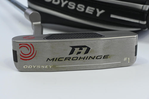 Left Hand Odyssey Microhinge #1 Putter / 34 Inch