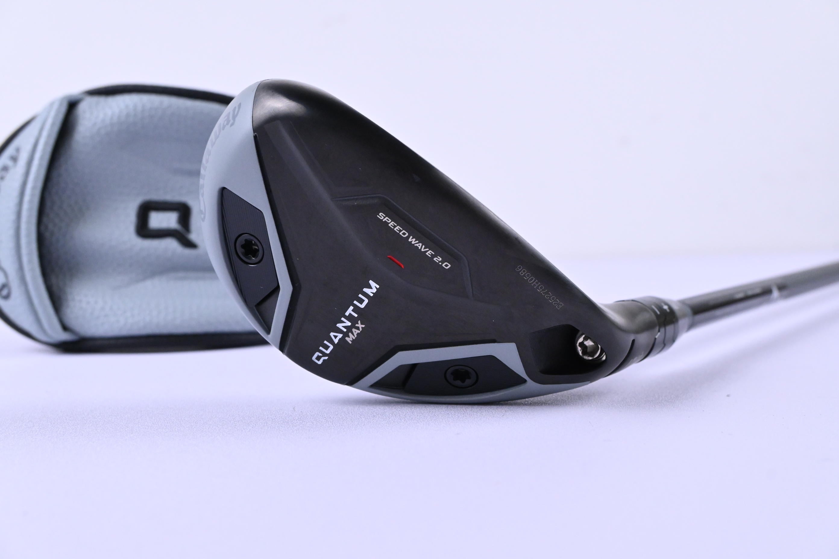 Callaway Quantum Max #5 Hybrid / 24 Degree / Regular Flex Denali Frost Silver 60