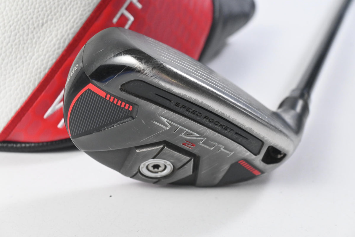 Taylormade Stealth 2 Plus #3 Hybrid / 19.5 Degree / Stiff Flex Kai'li Red 85 Shaft
