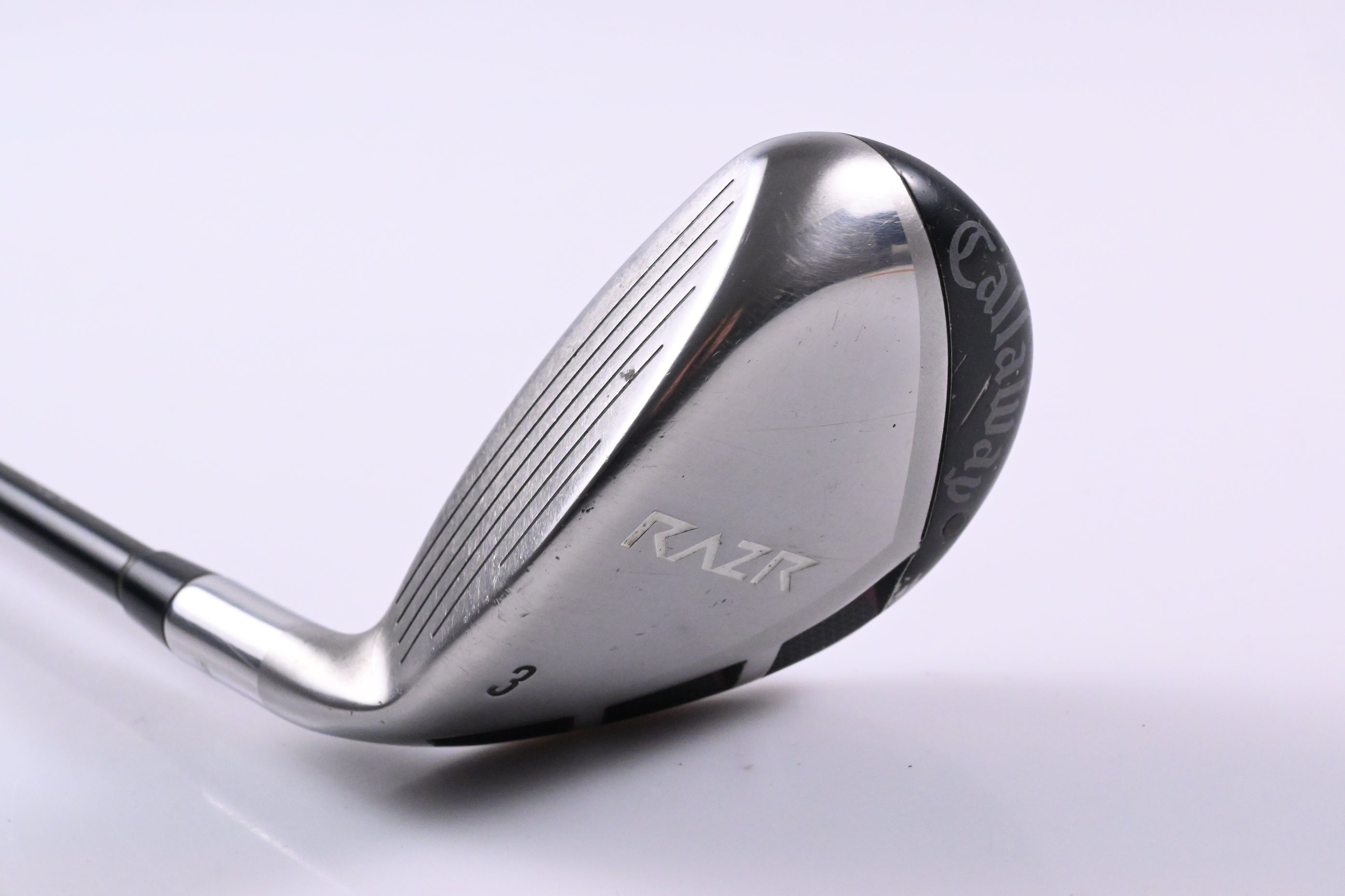 Left Hand Callaway RAZR X #3 Hybrid / 21 Degree / Regular Flex Callaway Shaft