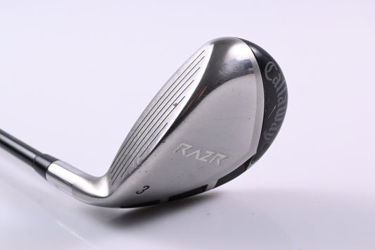 Left Hand Callaway RAZR X #3 Hybrid / 21 Degree / Regular Flex Callaway Shaft