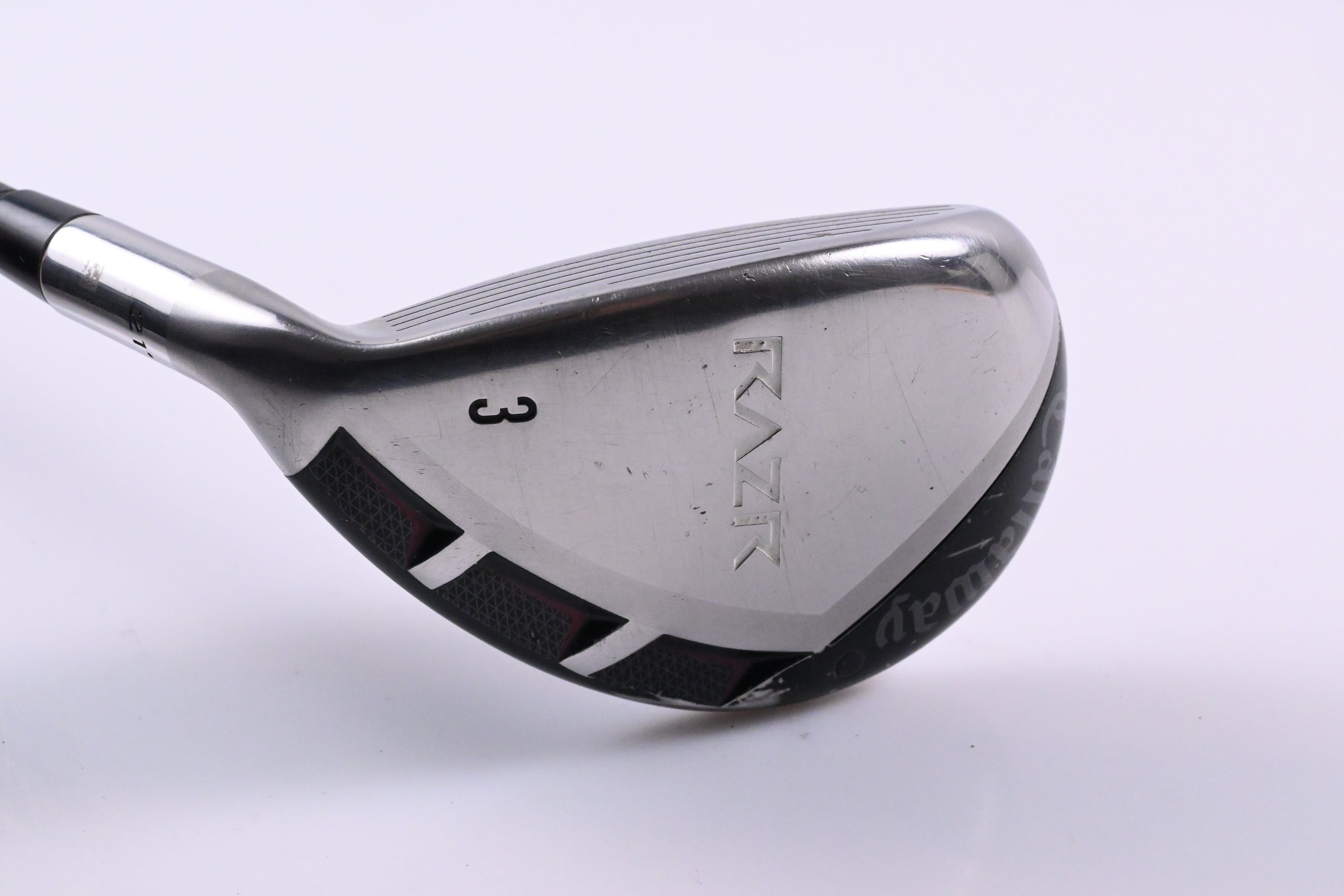 Left Hand Callaway RAZR X #3 Hybrid / 21 Degree / Regular Flex Callaway Shaft