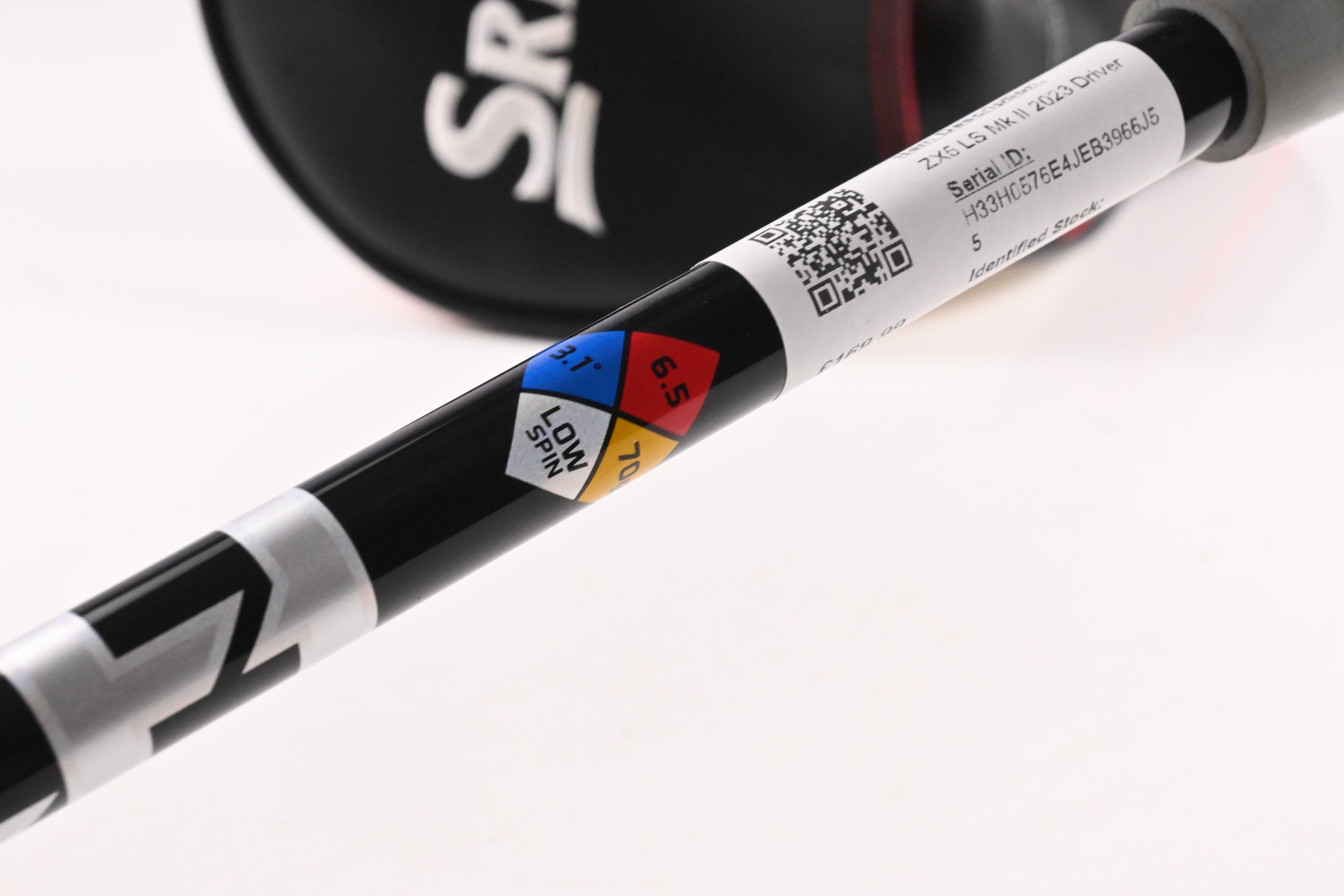 Srixon ZX5 LS Mk II Driver / 8.5 Degree / X-Stiff HZRDUS Gen4 Black 70 Shaft