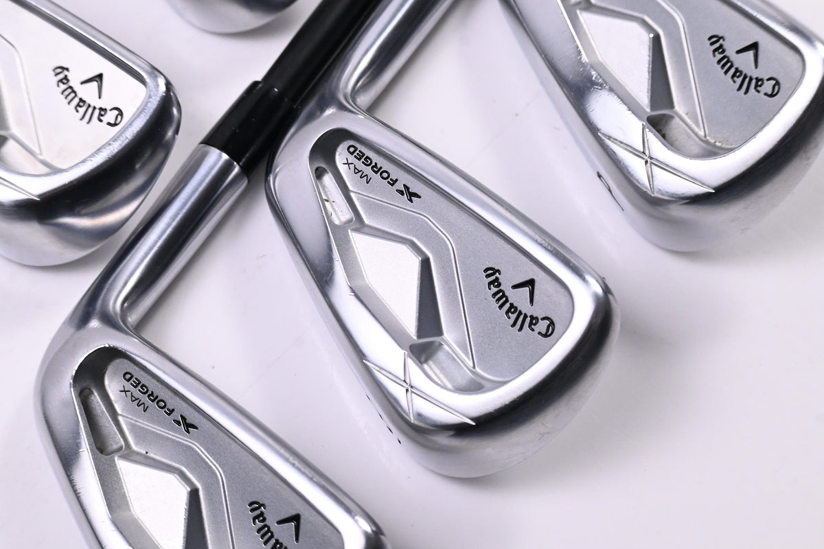 Callaway X Forged MAX Irons / 6-PW / Regular Flex KBS TGI 60 Shafts