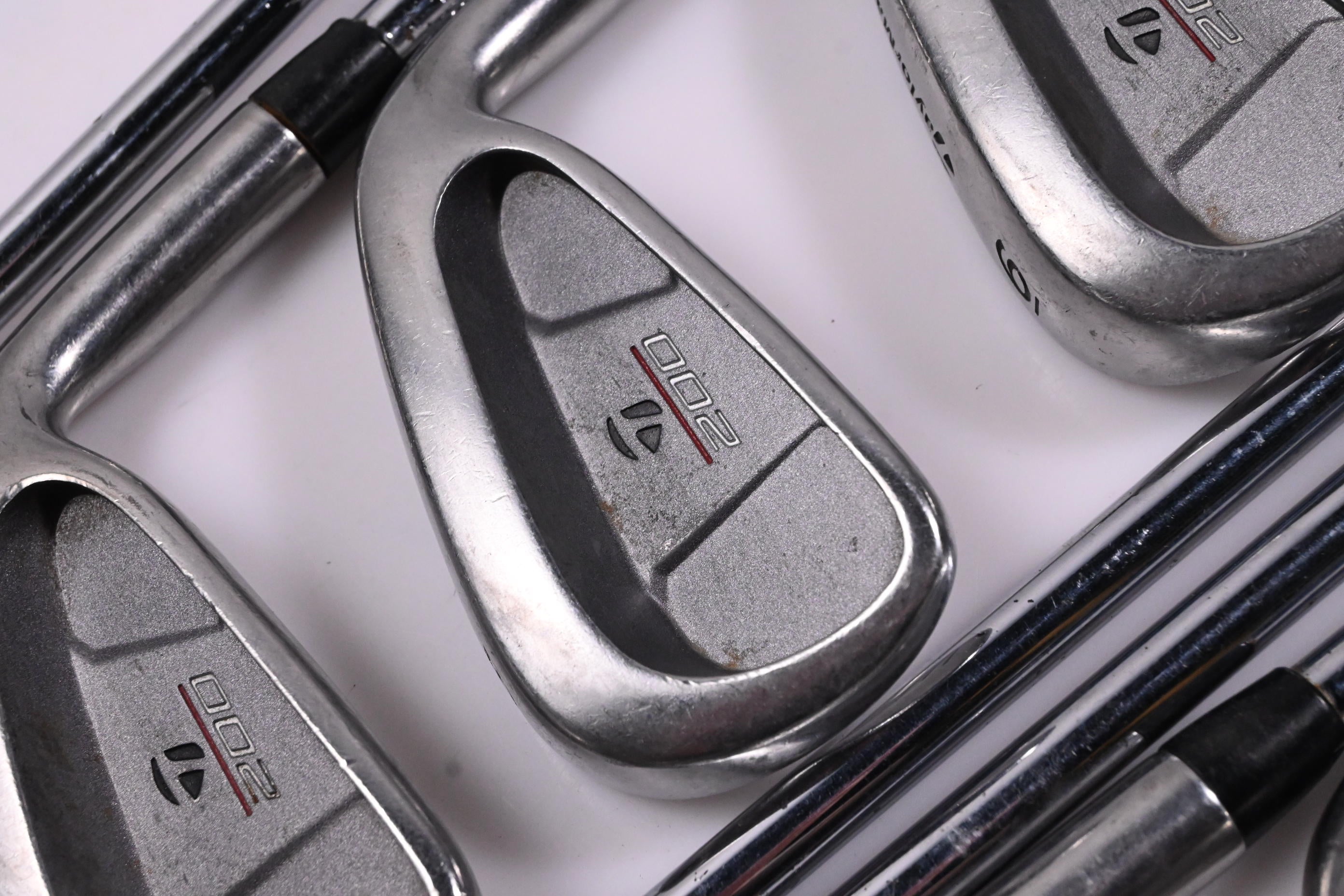 Taylormade 200 Steel Irons / 3-PW+SW / Regular Flex Taylormade 80 Shafts