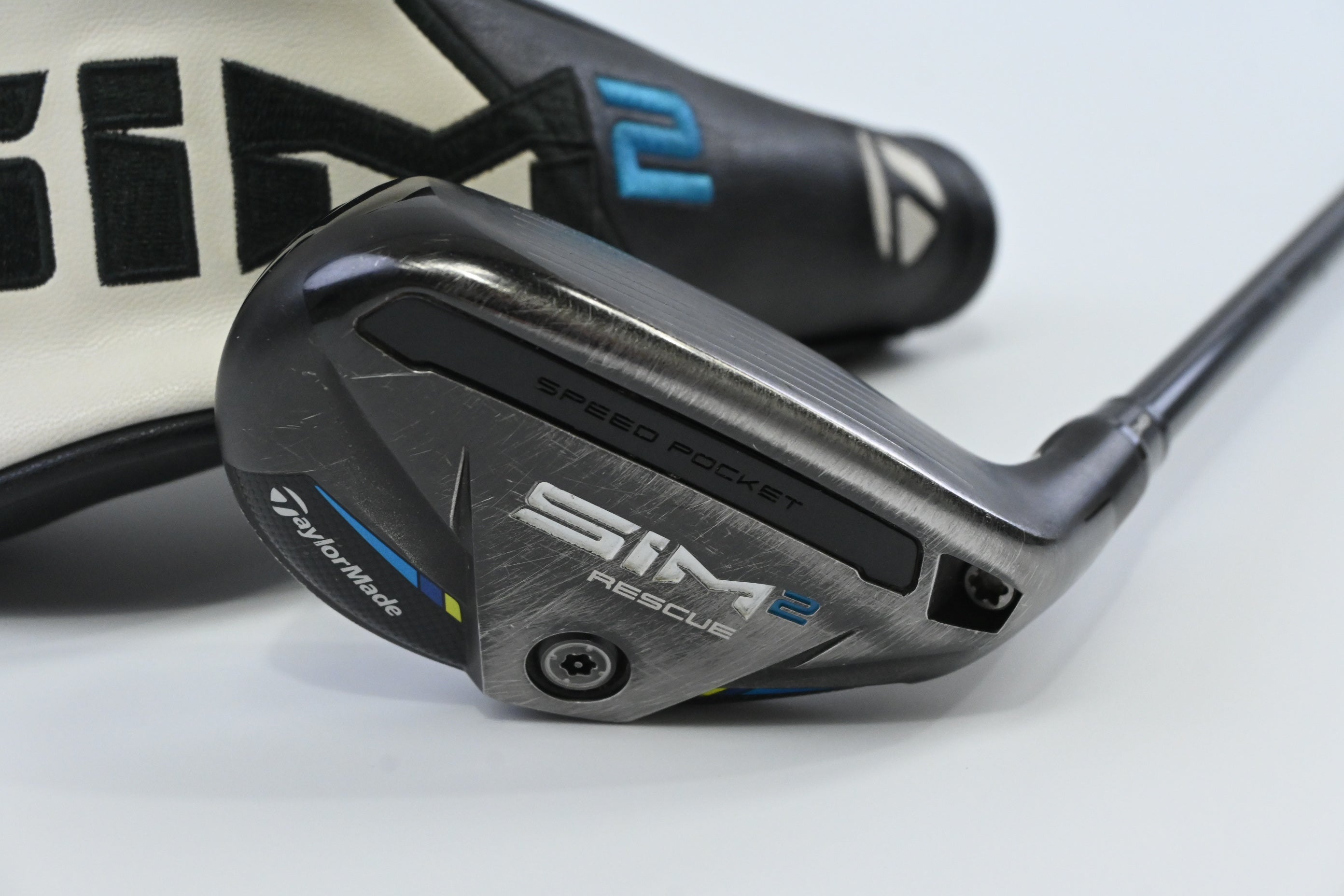 Taylormade SIM2 #3 Hybrid / 19.5 Degree / Regular Flex Tensei AV Raw Blue 75