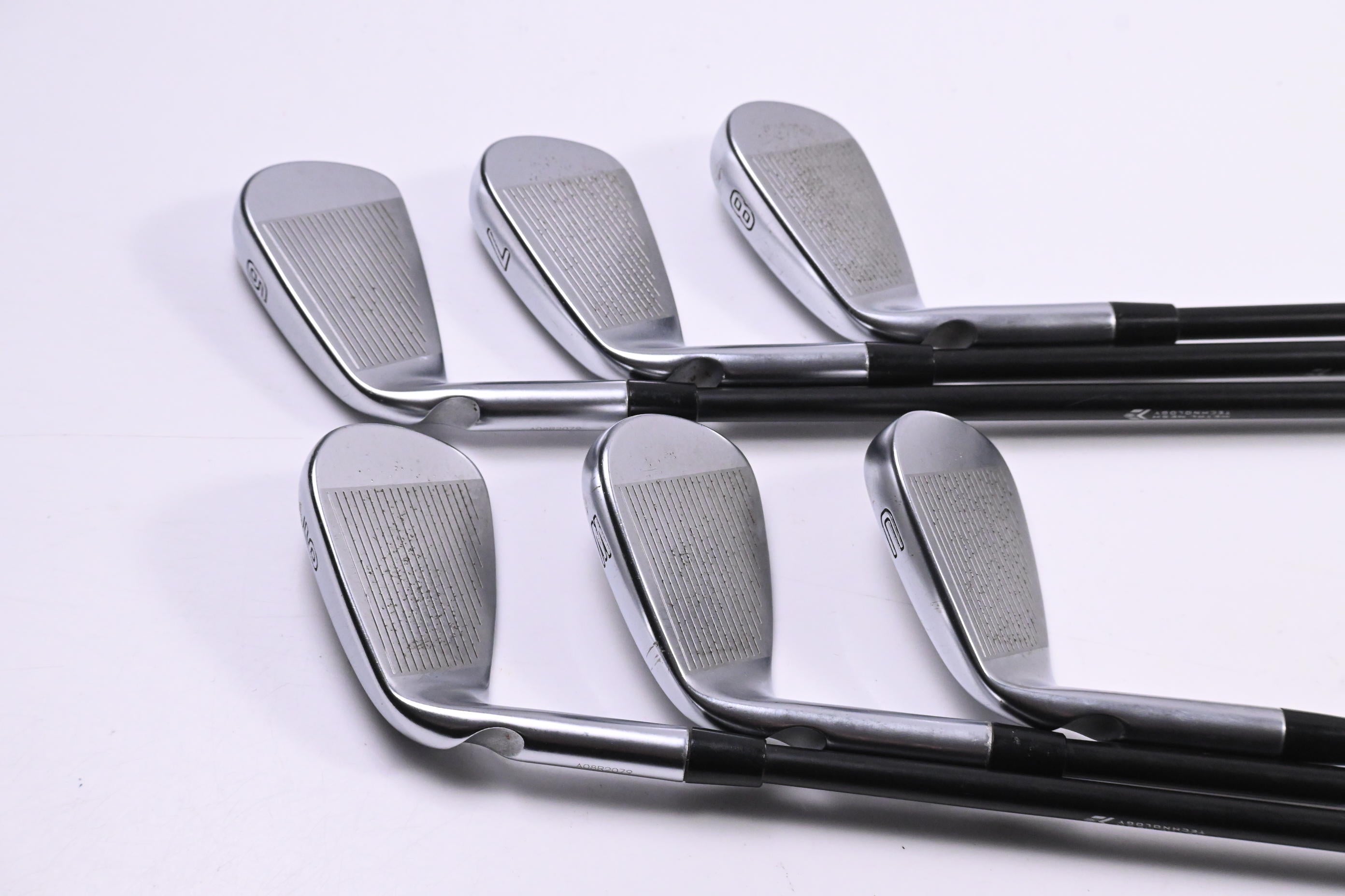 Ping i525 Irons / 6-PW+UW / Red Dot / Stiff Flex MMT 80 Shafts
